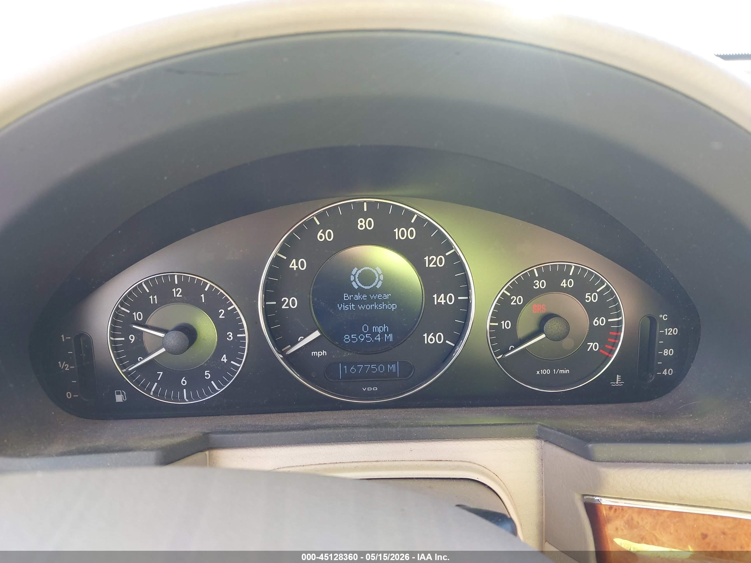2006 Mercedes-benz E 350   White vin: WDBUH56J56A828859