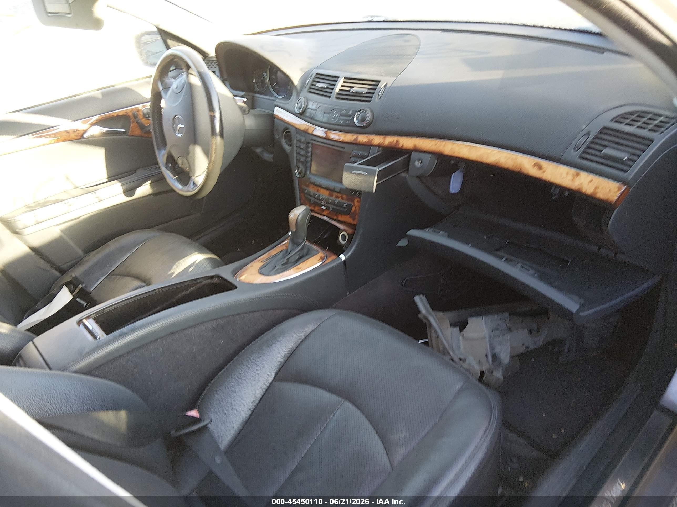 2006 Mercedes-benz E 350   Gray vin: WDBUH56J96A766821