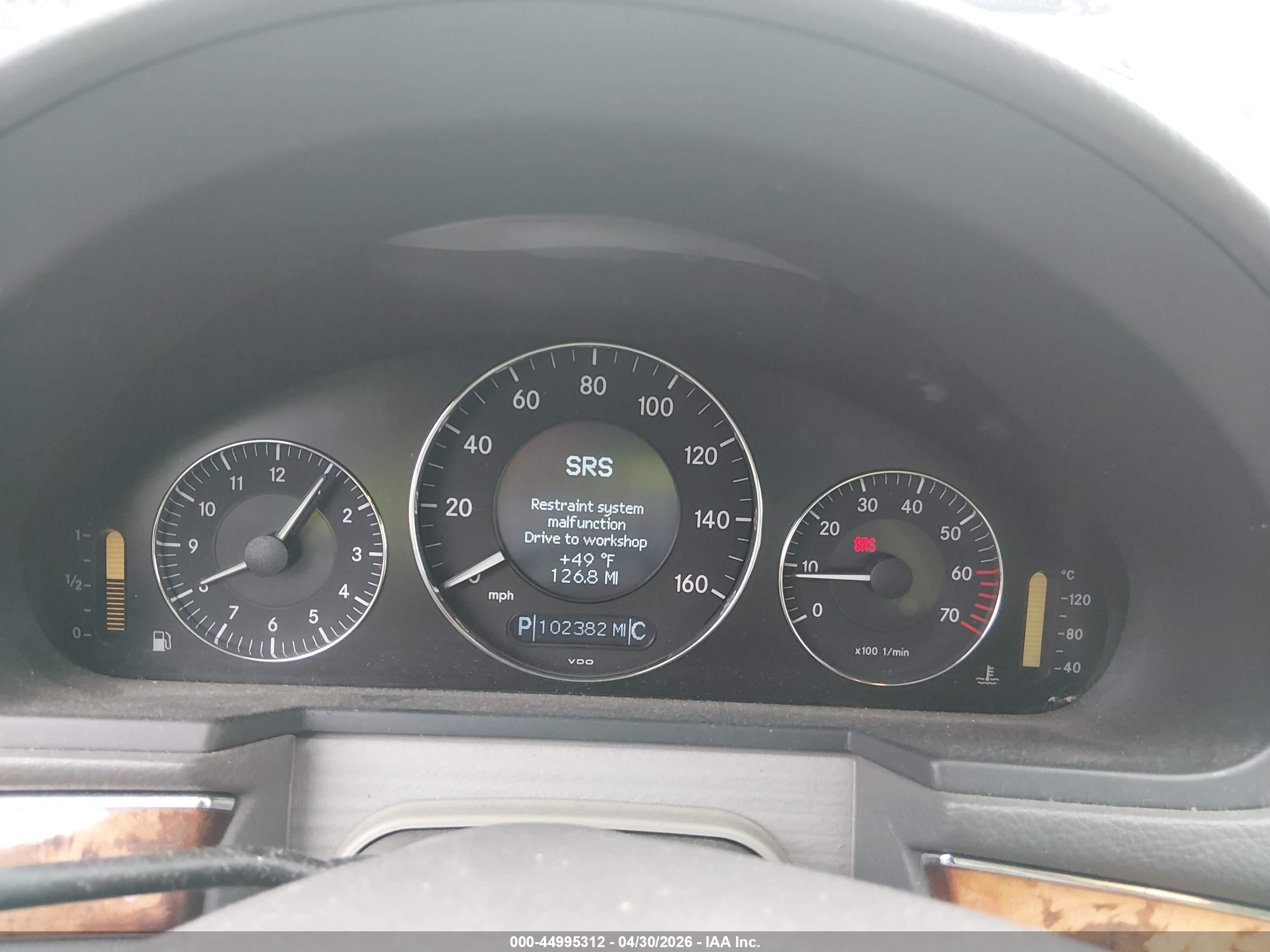 2005 Mercedes-benz E 320   Blue vin: WDBUH65J05A635072