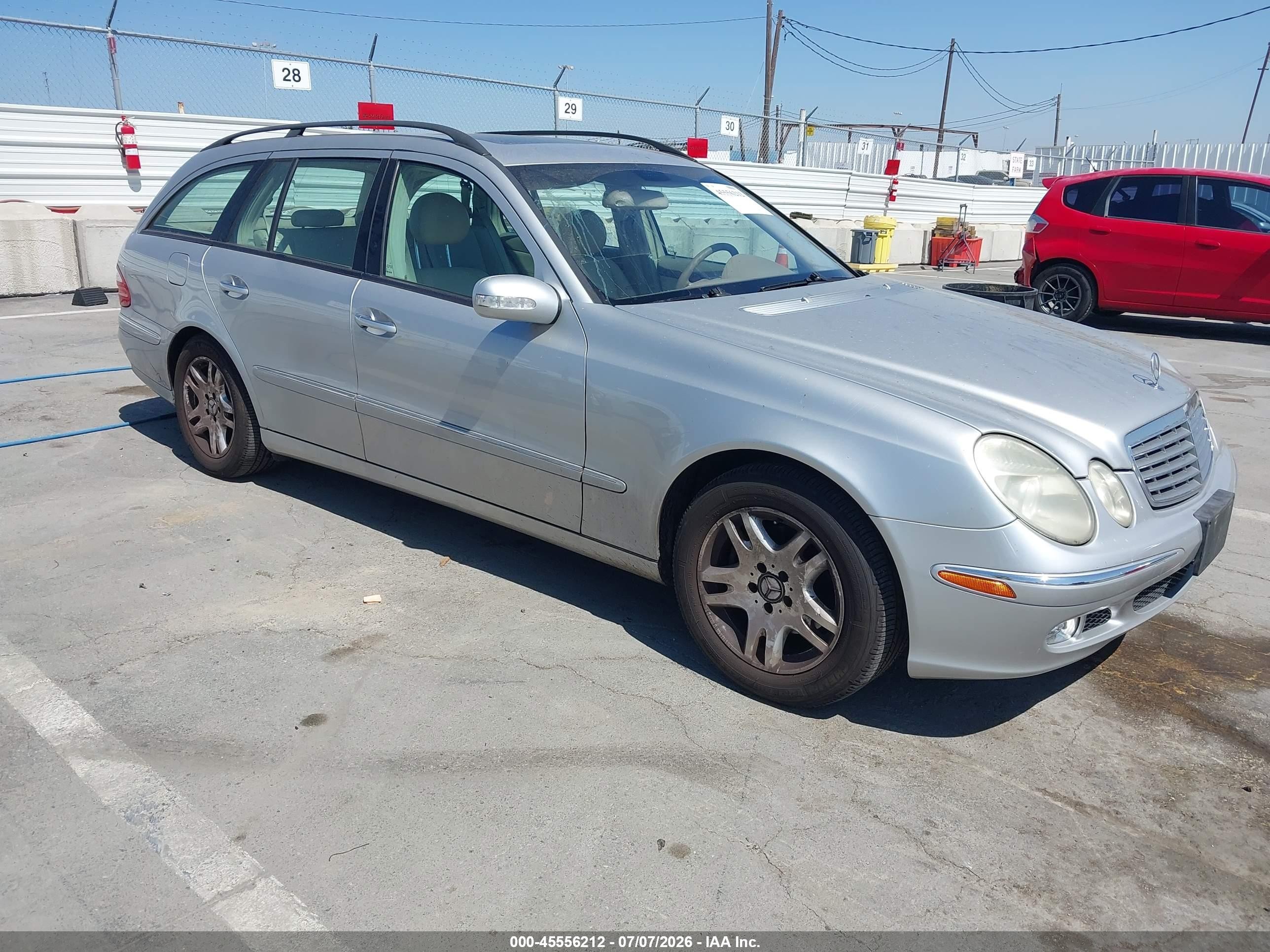 2004 Mercedes-benz E 320   Silver vin: WDBUH65J14A544388