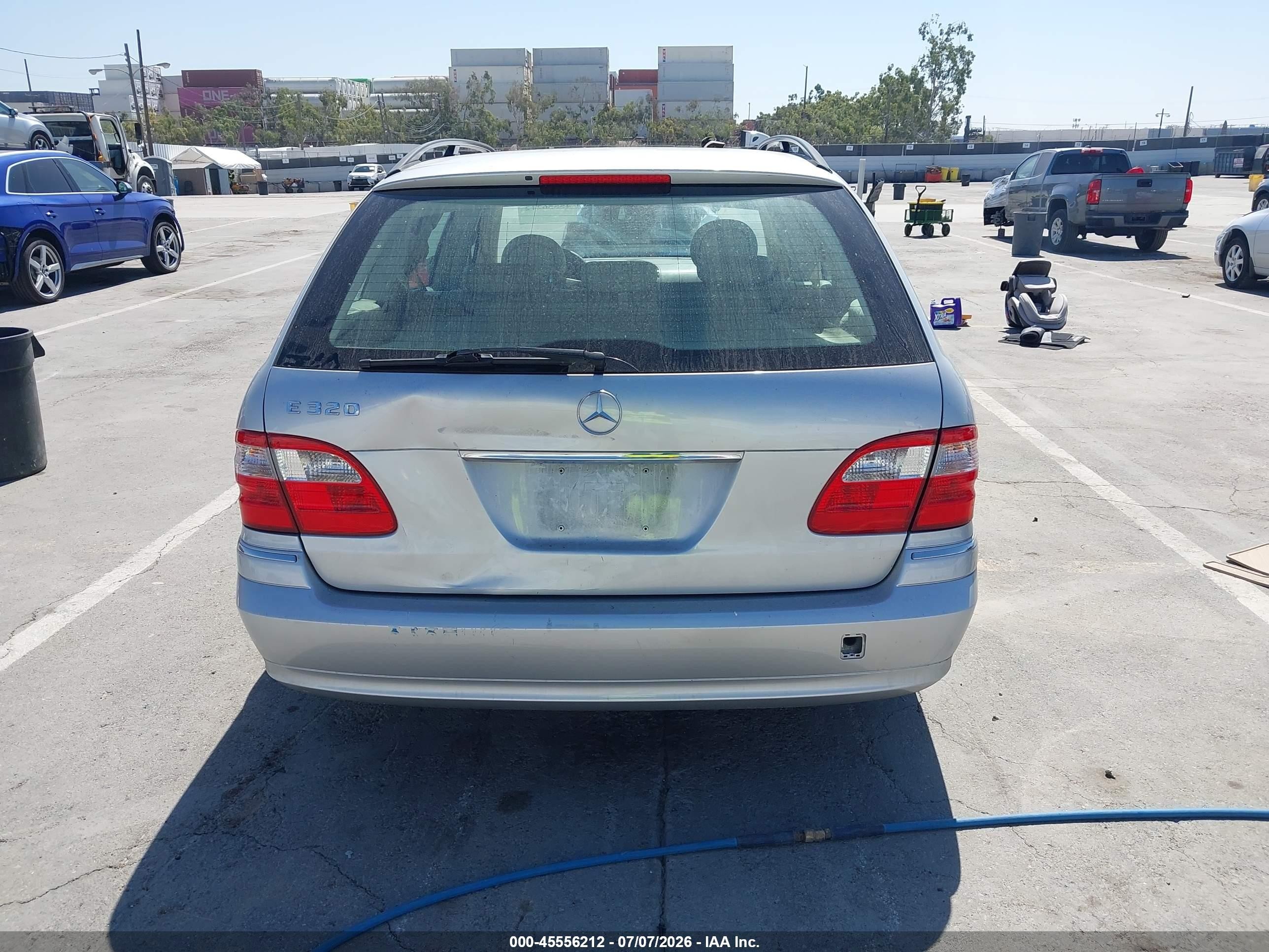 2004 Mercedes-benz E 320   Silver vin: WDBUH65J14A544388