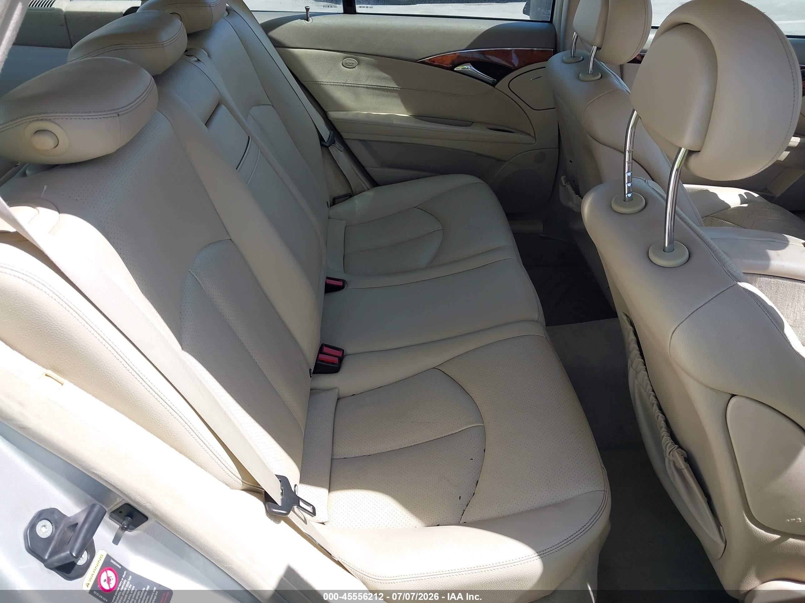 2004 Mercedes-benz E 320   Silver vin: WDBUH65J14A544388
