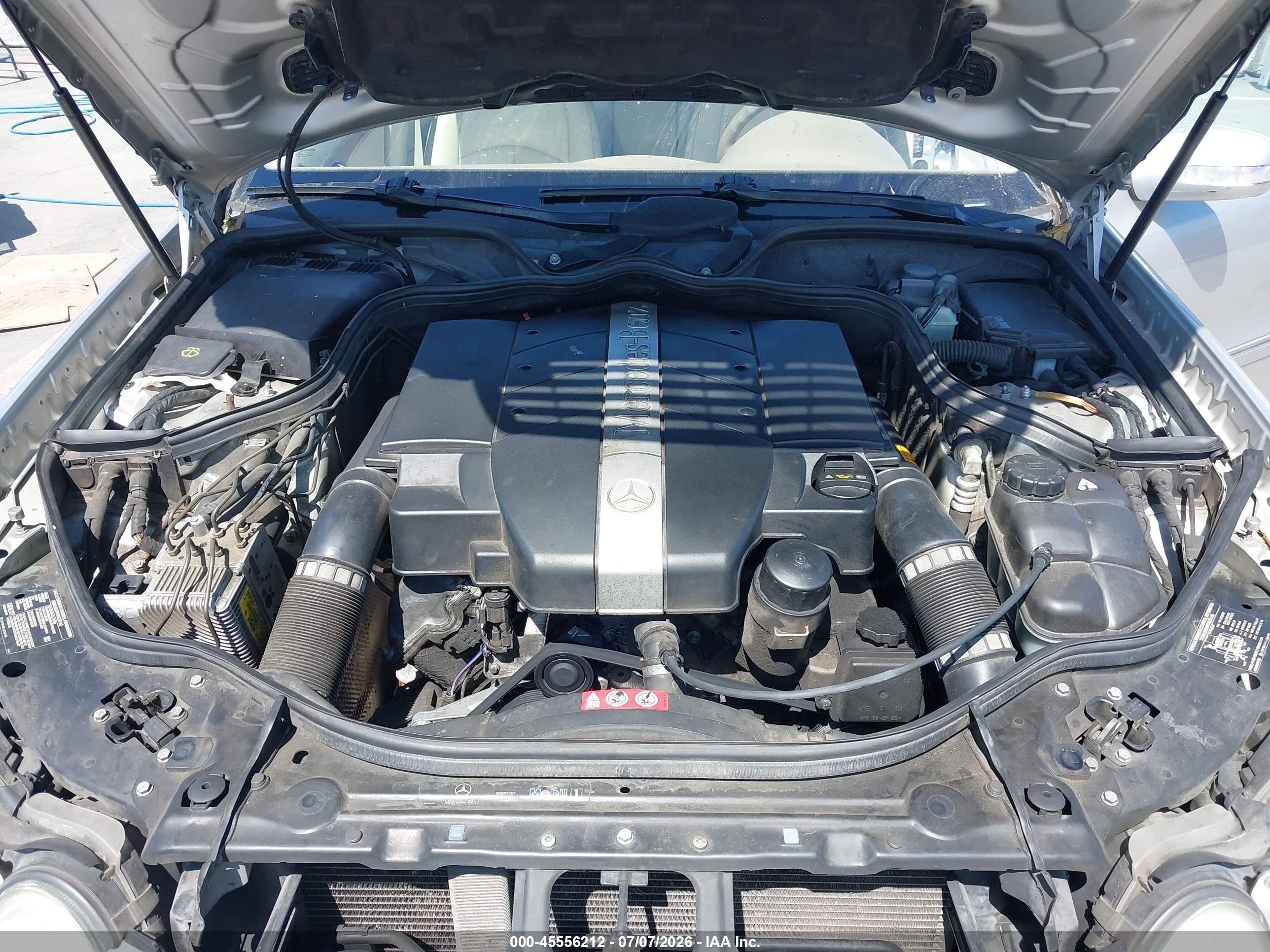 2004 Mercedes-benz E 320   Silver vin: WDBUH65J14A544388