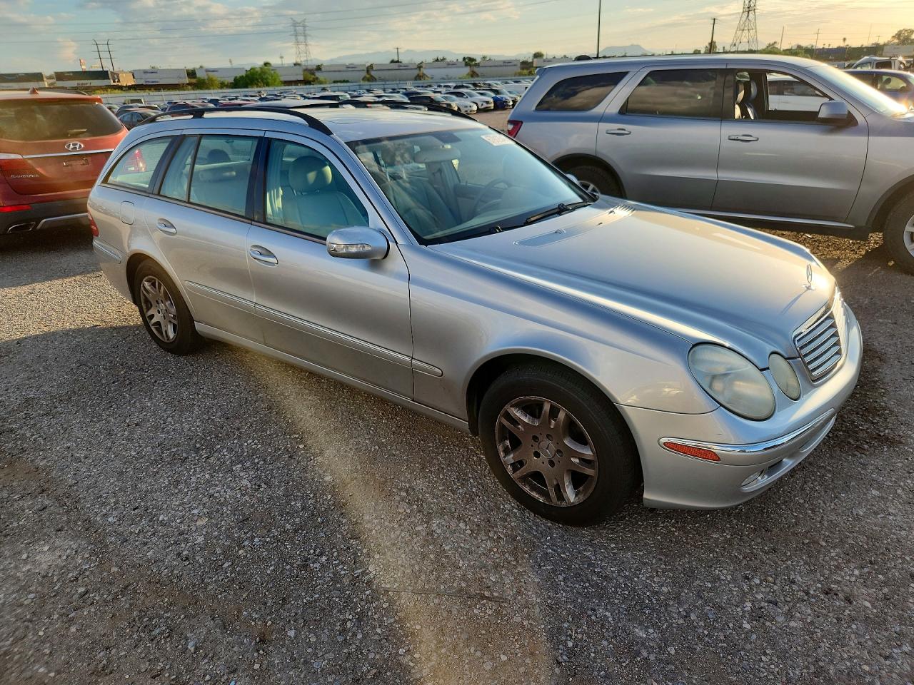 2004 Mercedes-benz E 320 Silver vin: WDBUH65J24A377541