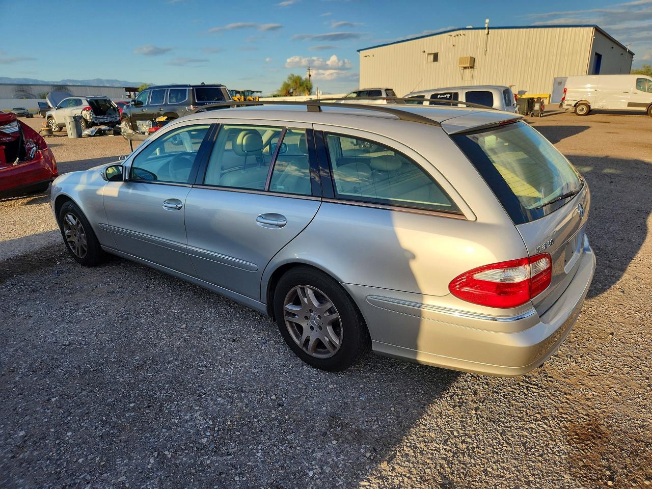 2004 Mercedes-benz E 320 Silver vin: WDBUH65J24A377541
