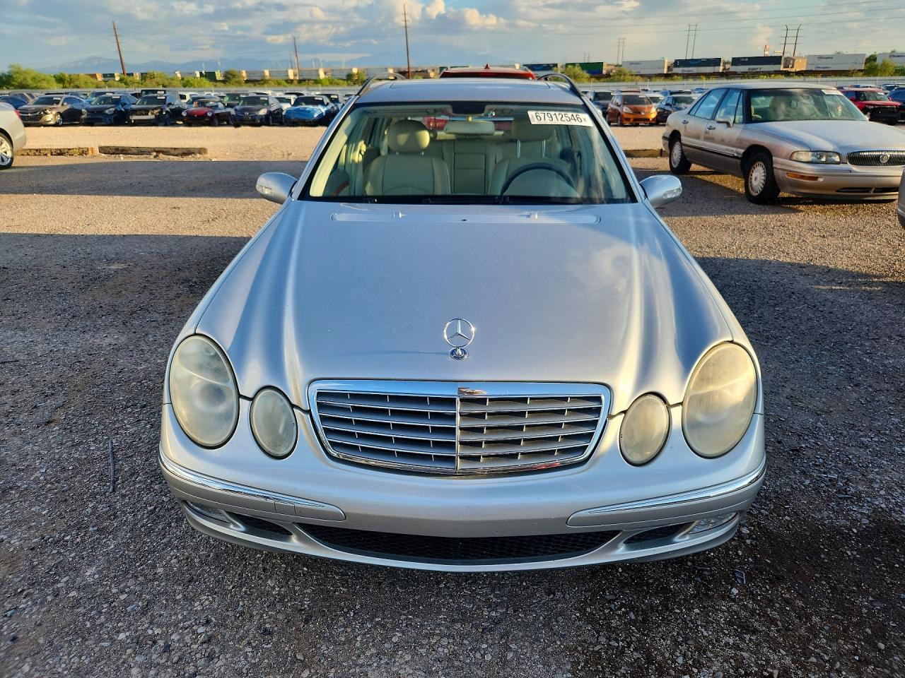 2004 Mercedes-benz E 320 Silver vin: WDBUH65J24A377541