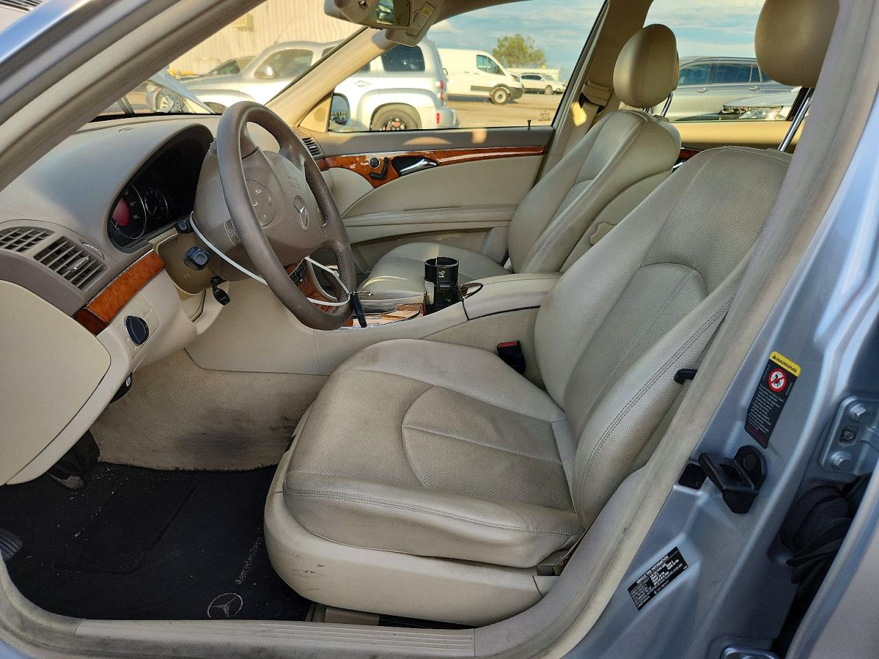 2004 Mercedes-benz E 320 Silver vin: WDBUH65J24A377541