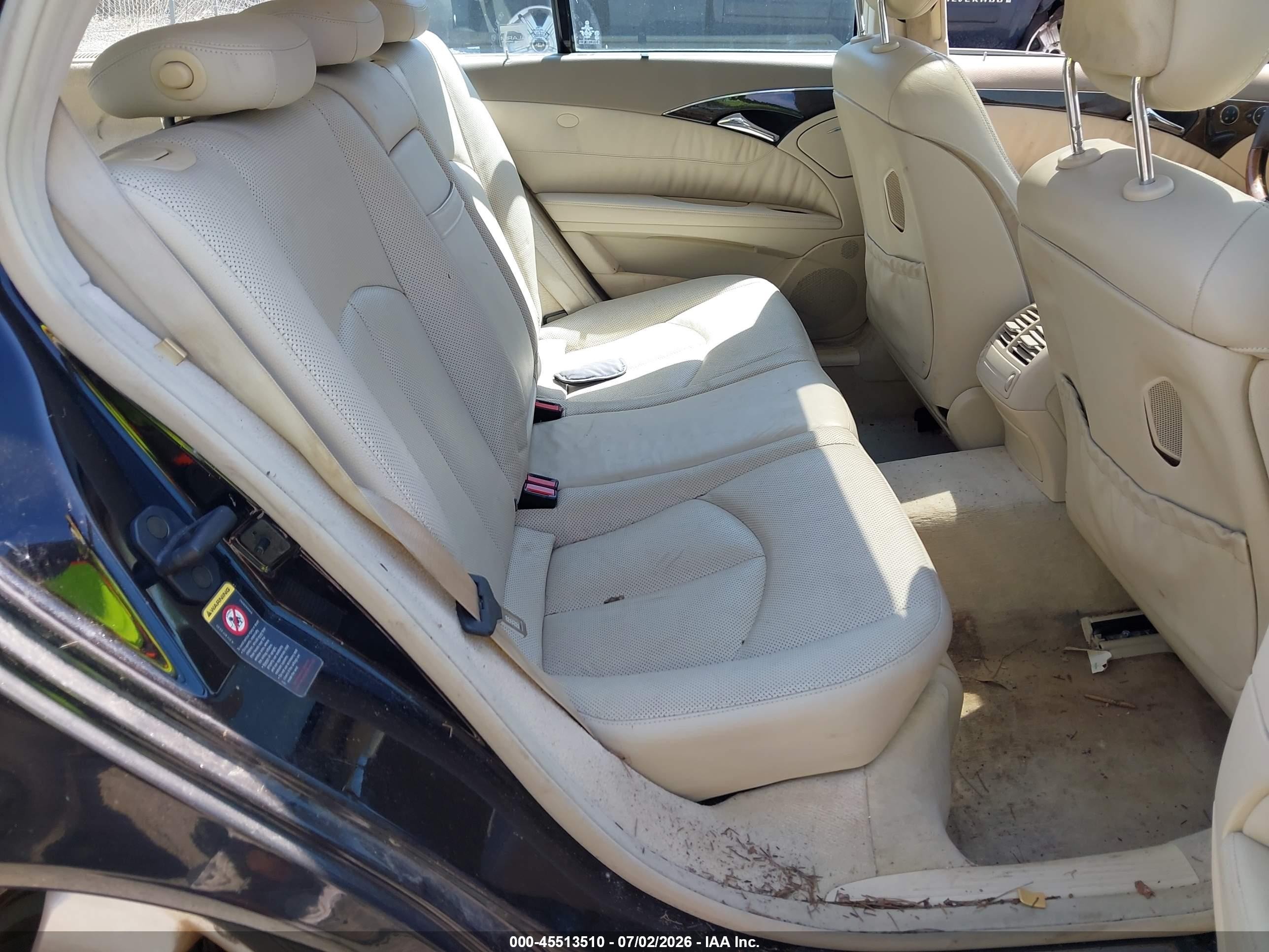 2004 Mercedes-benz E 320   Black vin: WDBUH65J24A475257