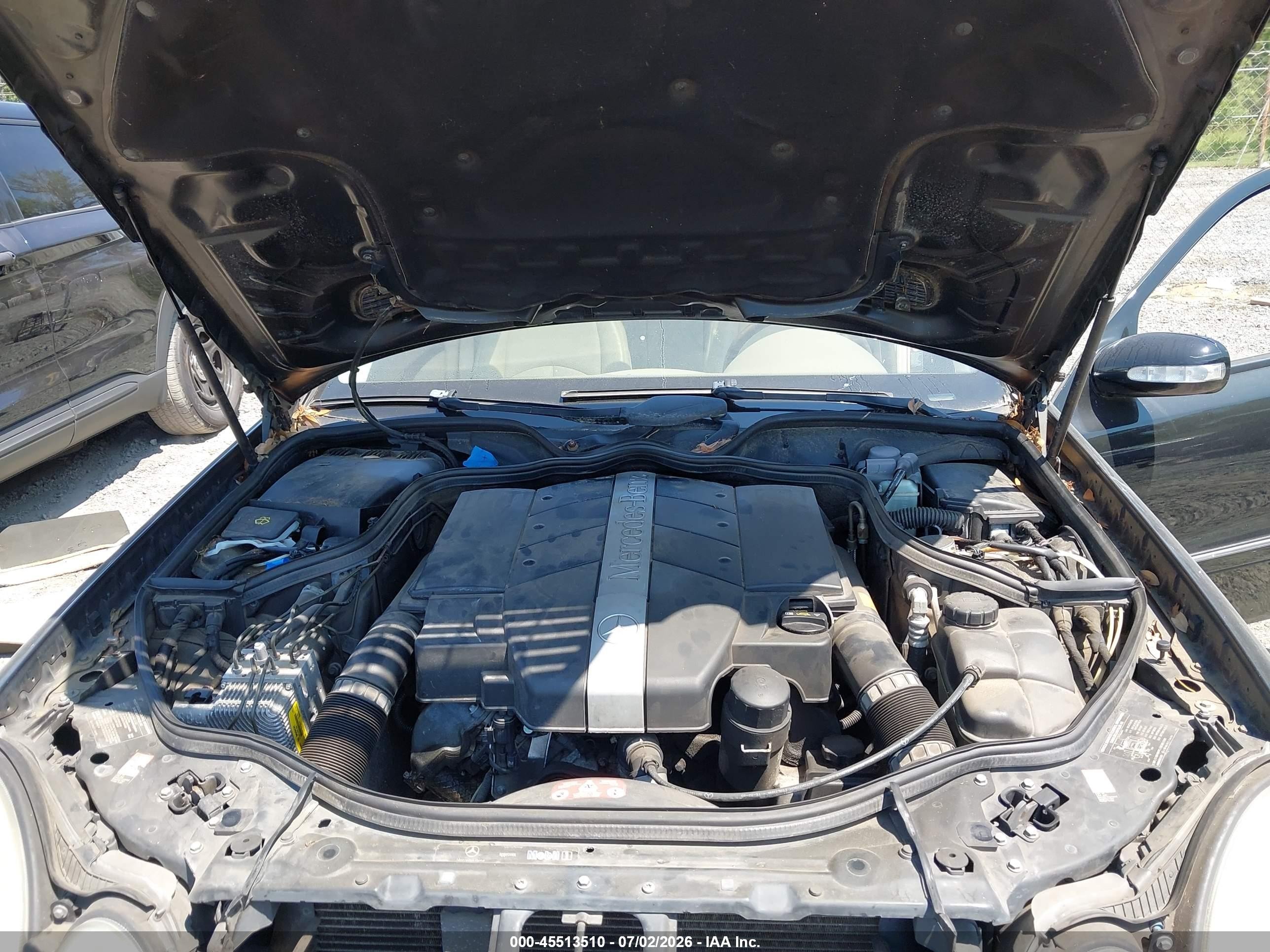 2004 Mercedes-benz E 320   Black vin: WDBUH65J24A475257