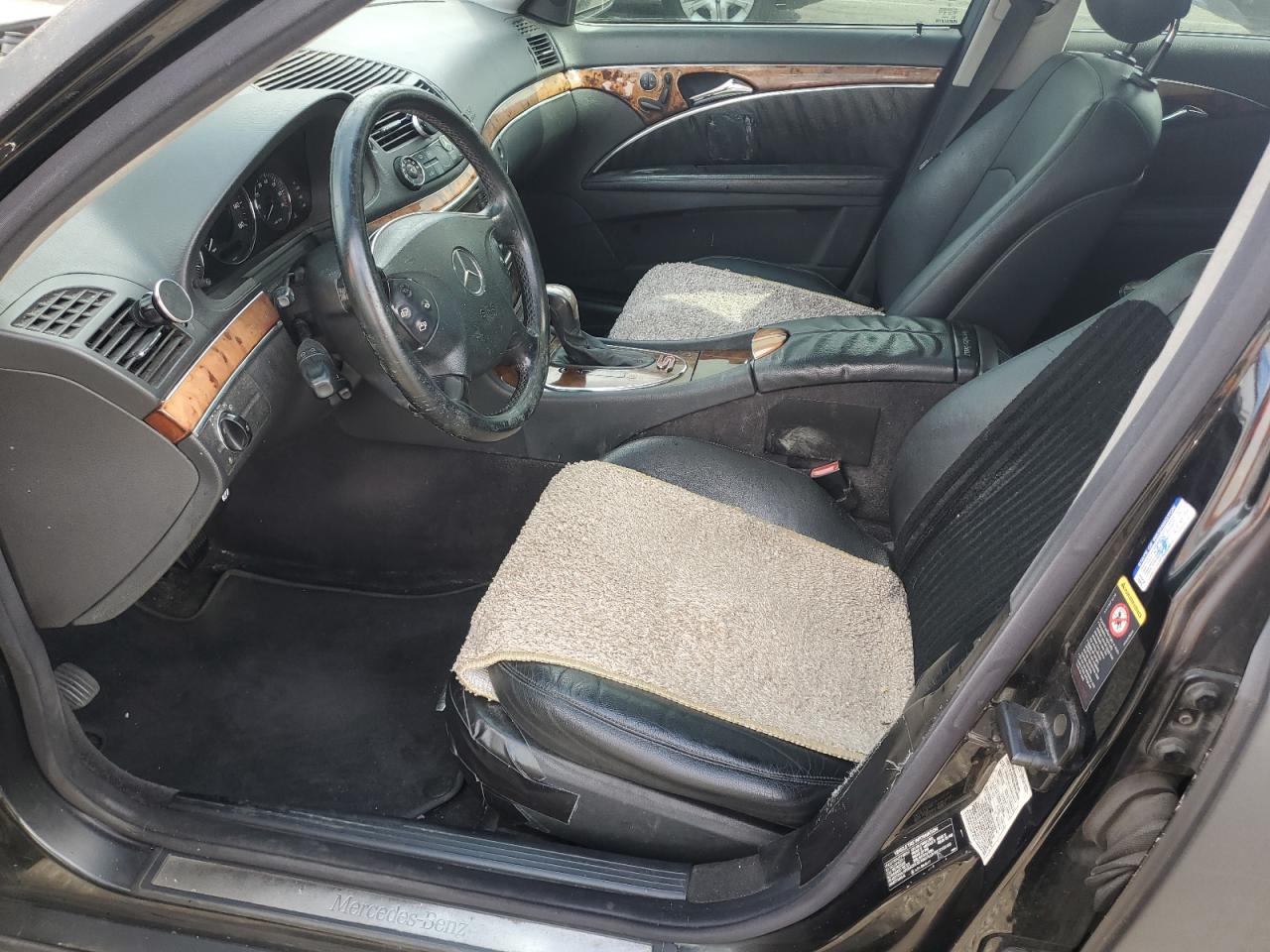 2004 Mercedes-benz E 320 Black vin: WDBUH65J34A514017