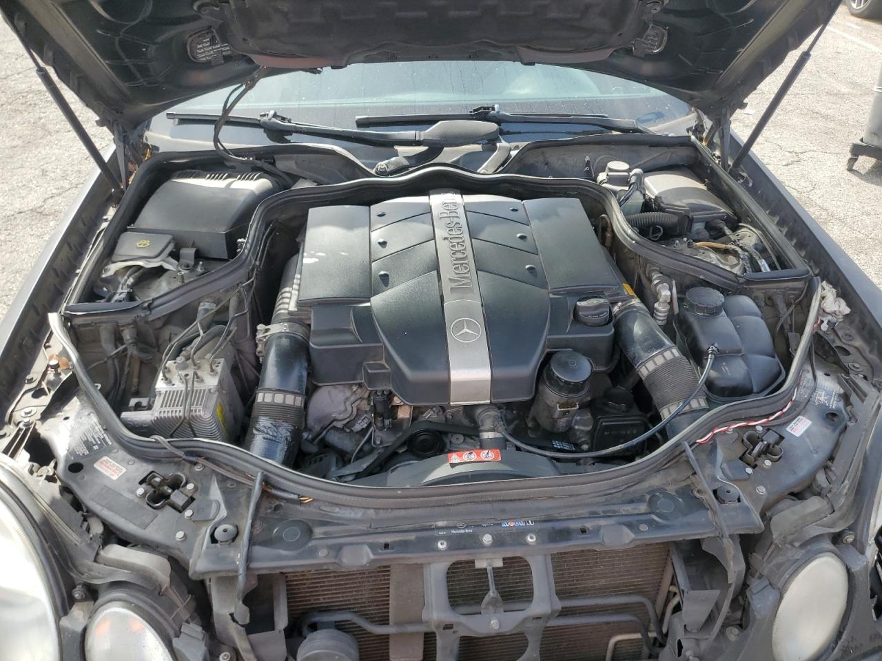 2004 Mercedes-benz E 320 Black vin: WDBUH65J34A514017