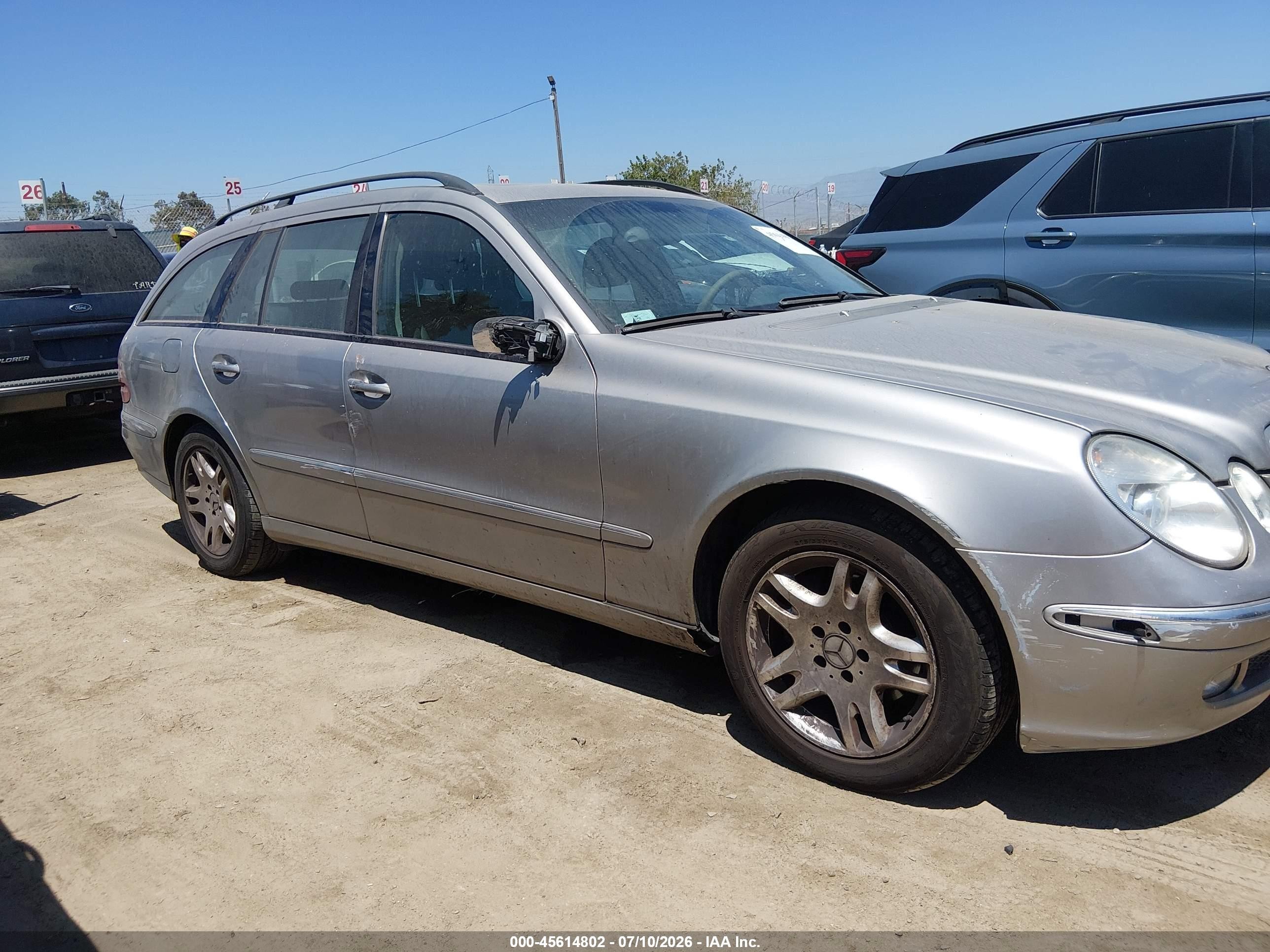 2004 Mercedes-benz E 320   Silver vin: WDBUH65J64A536836