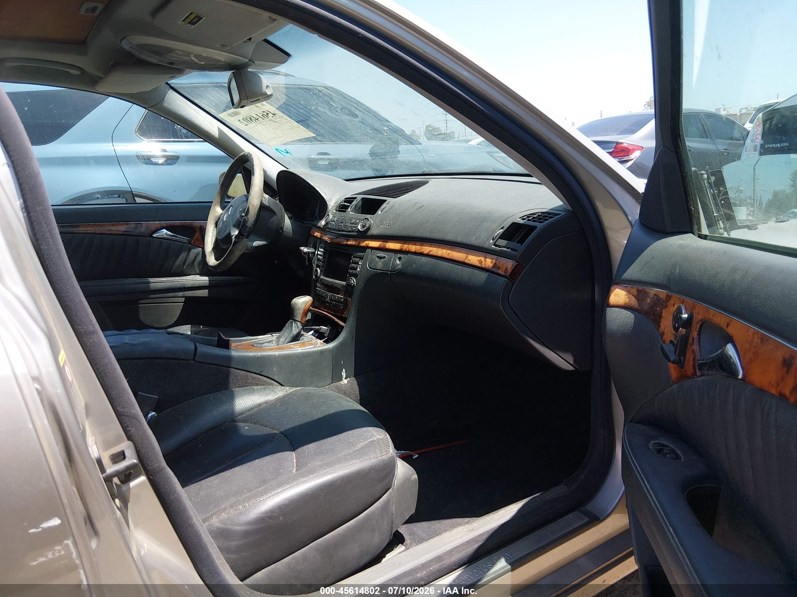 2004 Mercedes-benz E 320   Silver vin: WDBUH65J64A536836