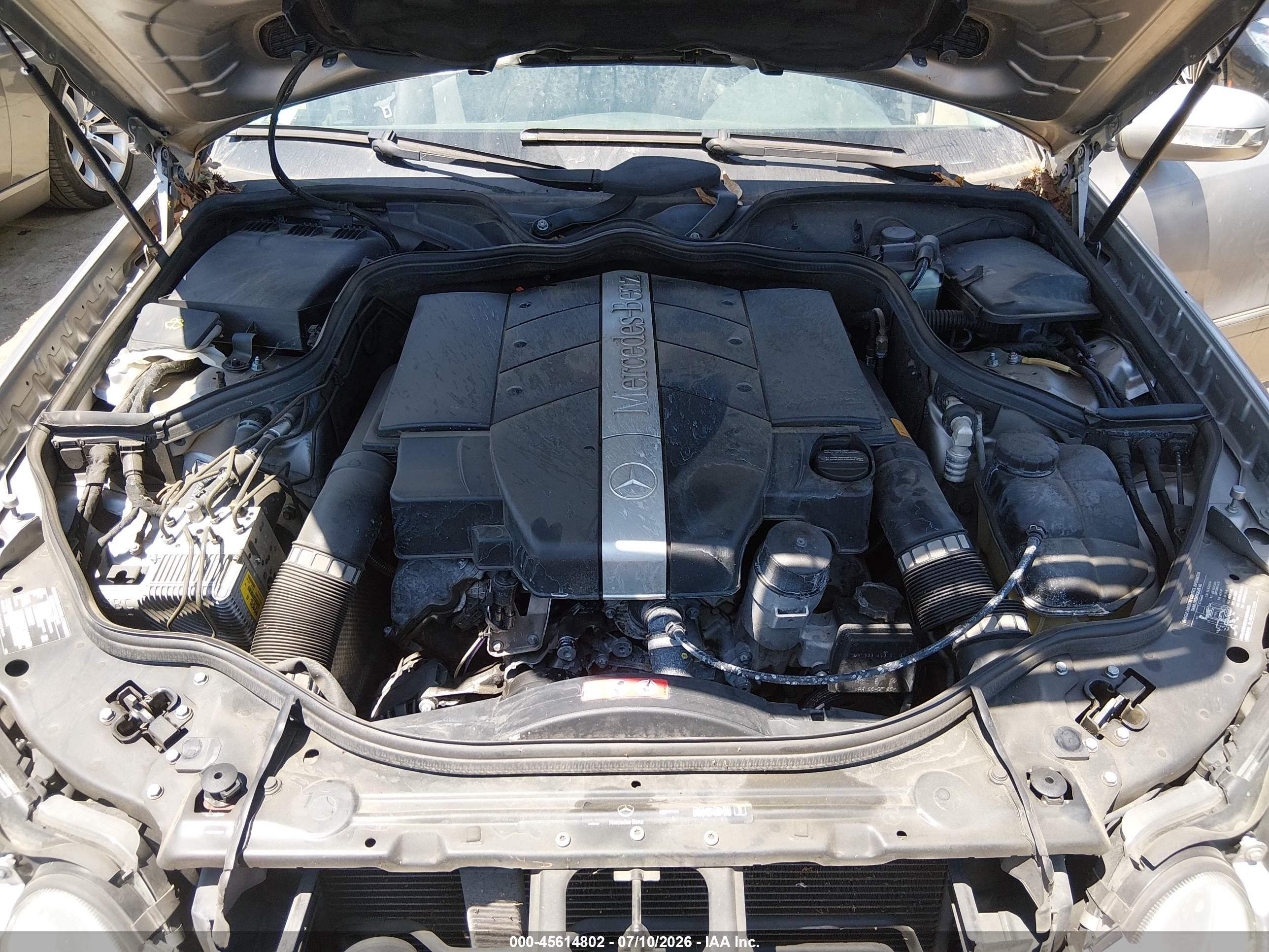 2004 Mercedes-benz E 320   Silver vin: WDBUH65J64A536836