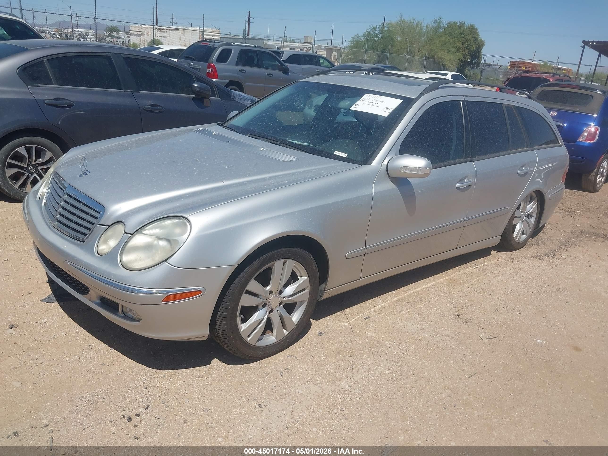 2005 Mercedes-benz E 320   Серебряный vin: WDBUH65J65A633035