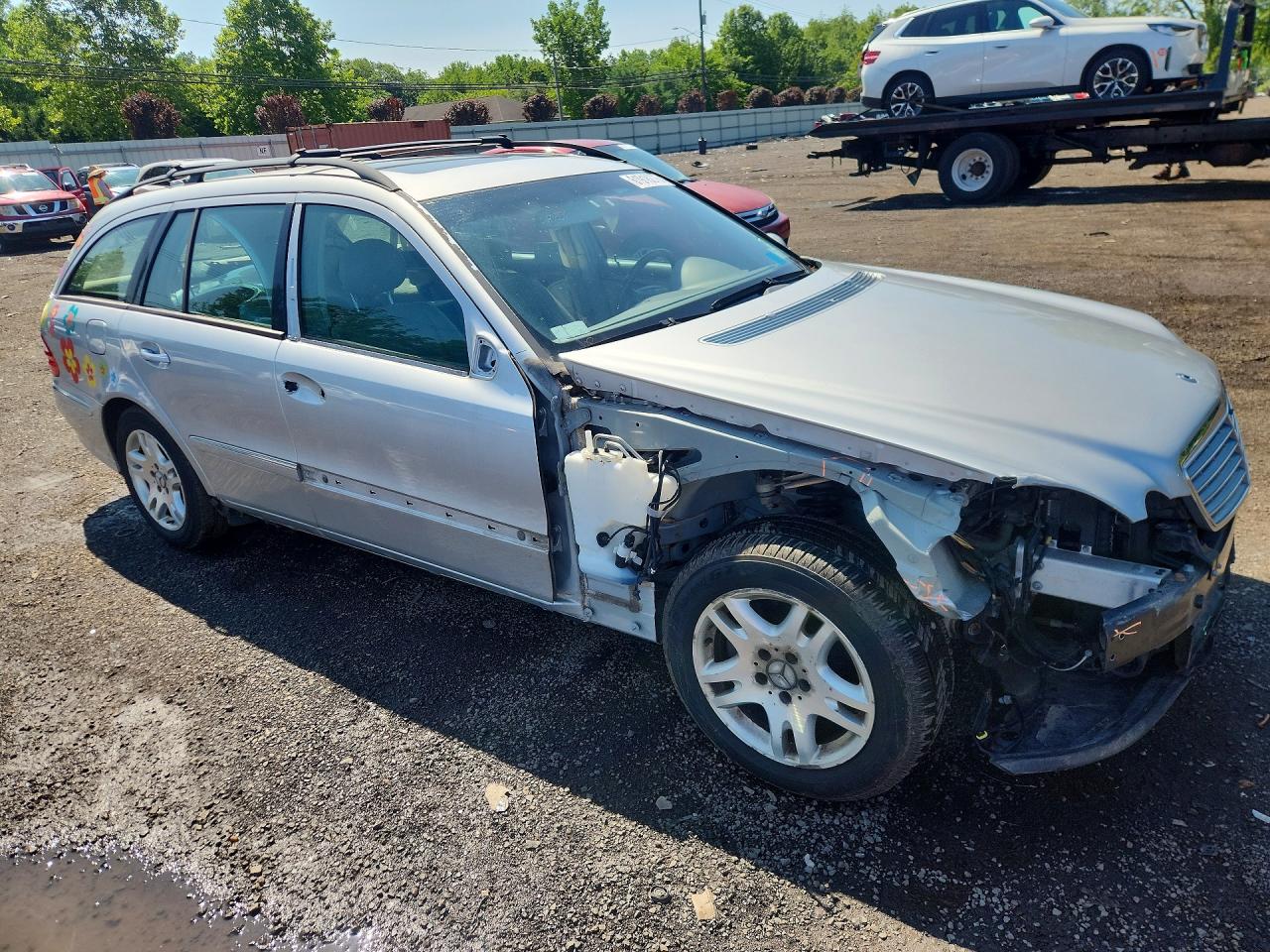 2004 Mercedes-benz E 320 Silver vin: WDBUH65J84A438696