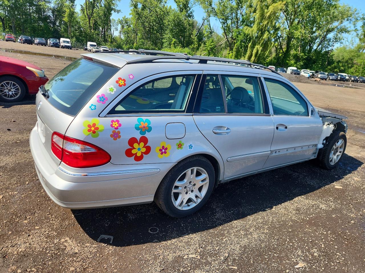 2004 Mercedes-benz E 320 Silver vin: WDBUH65J84A438696