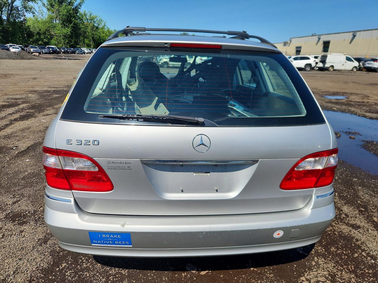 2004 Mercedes-benz E 320 Silver vin: WDBUH65J84A438696