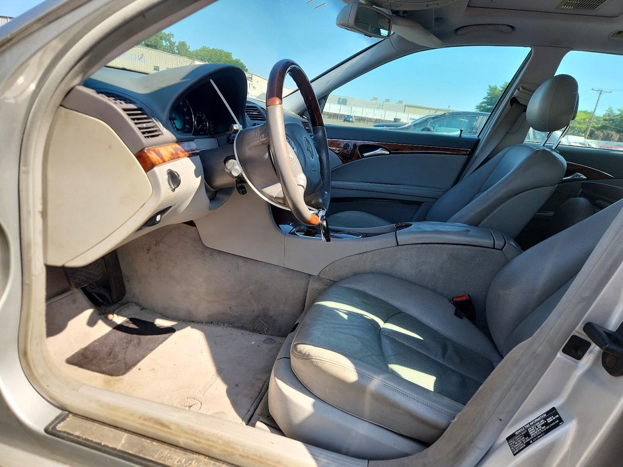 2004 Mercedes-benz E 320 Silver vin: WDBUH65J84A438696
