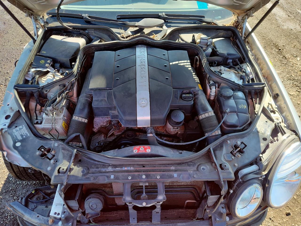2004 Mercedes-benz E 320 Silver vin: WDBUH65J84A438696