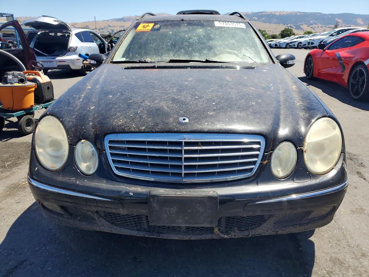 2004 Mercedes-benz E 320 Black vin: WDBUH65J84A456857