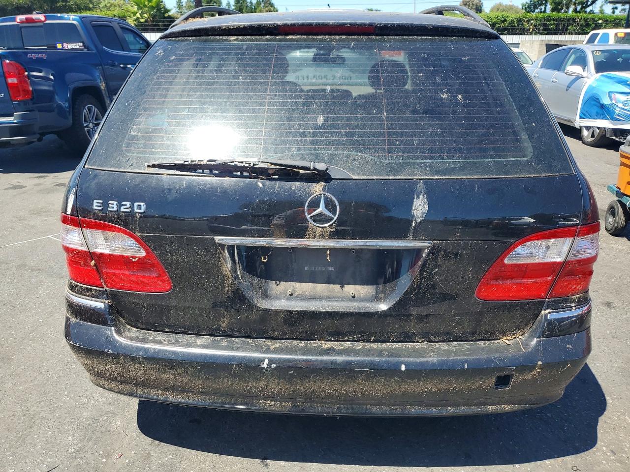 2004 Mercedes-benz E 320 Black vin: WDBUH65J84A456857