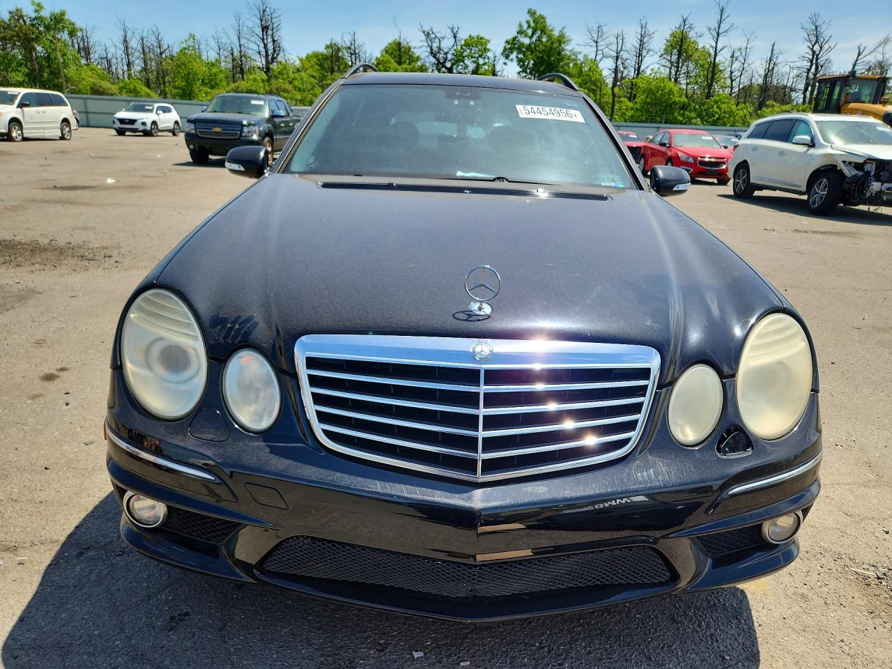 2007 Mercedes-benz E 63 Amg Черный vin: WDBUH77X87B067416