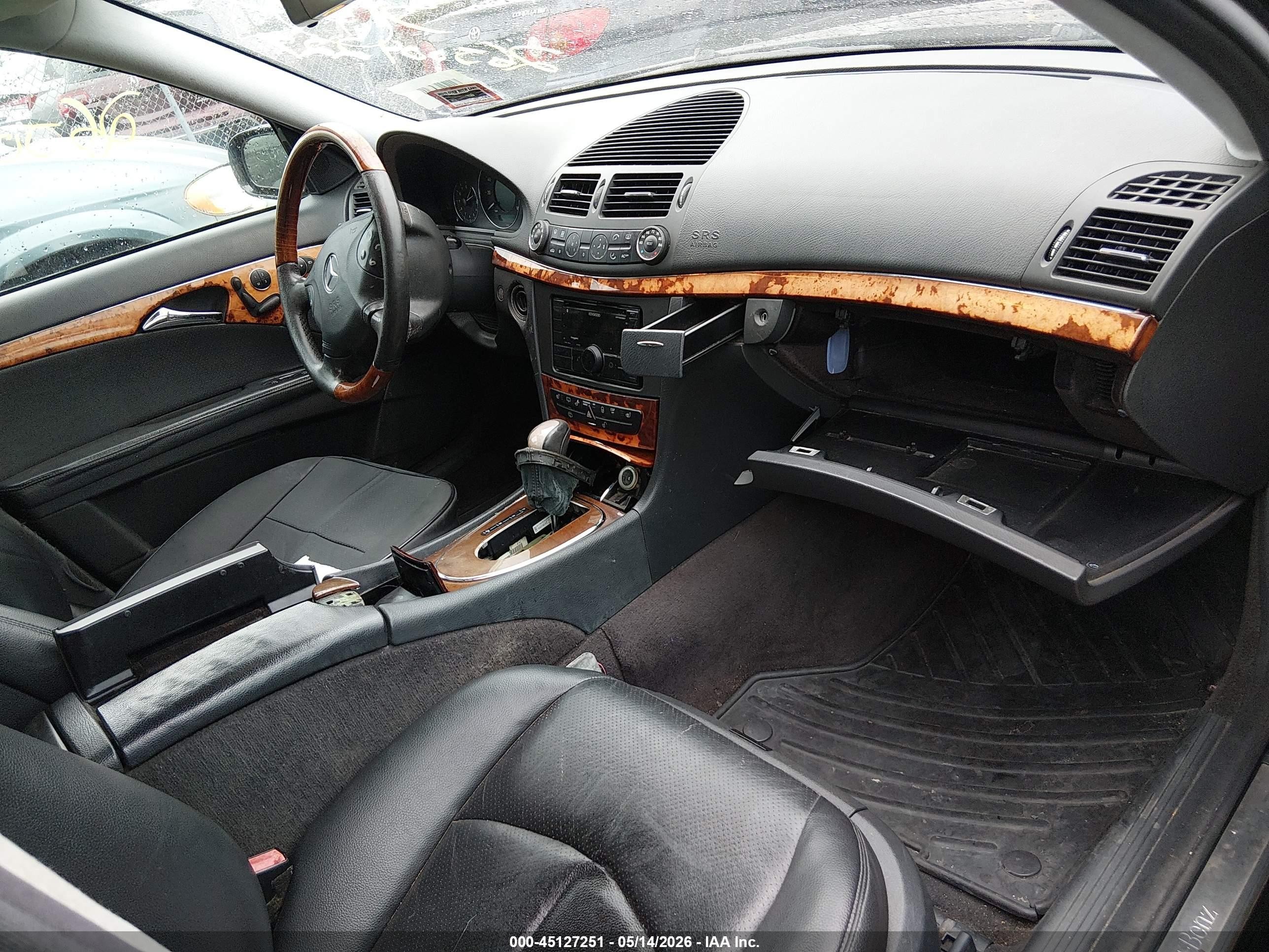2004 Mercedes-benz E 320 4matic Black vin: WDBUH82J44X120183