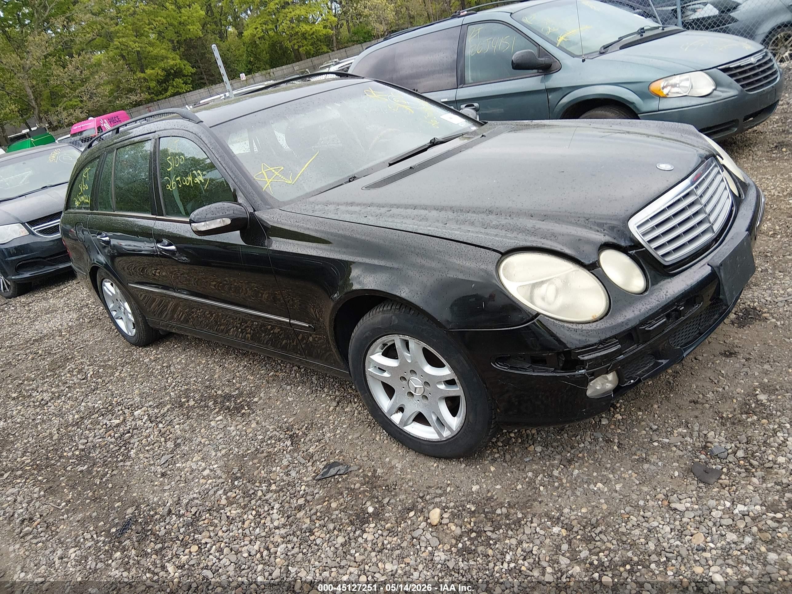 2004 Mercedes-benz E 320 4matic Black vin: WDBUH82J44X120183