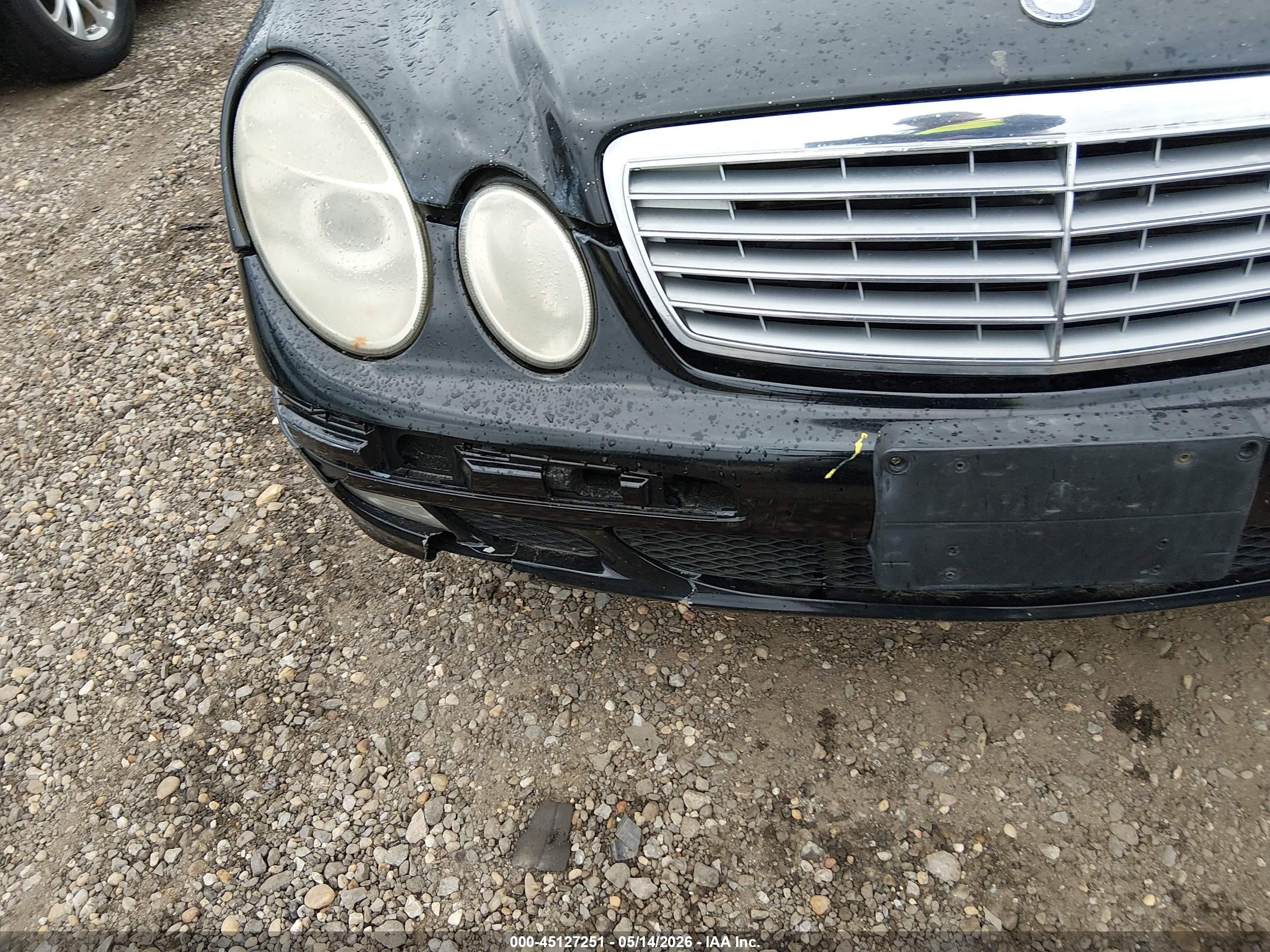 2004 Mercedes-benz E 320 4matic Black vin: WDBUH82J44X120183