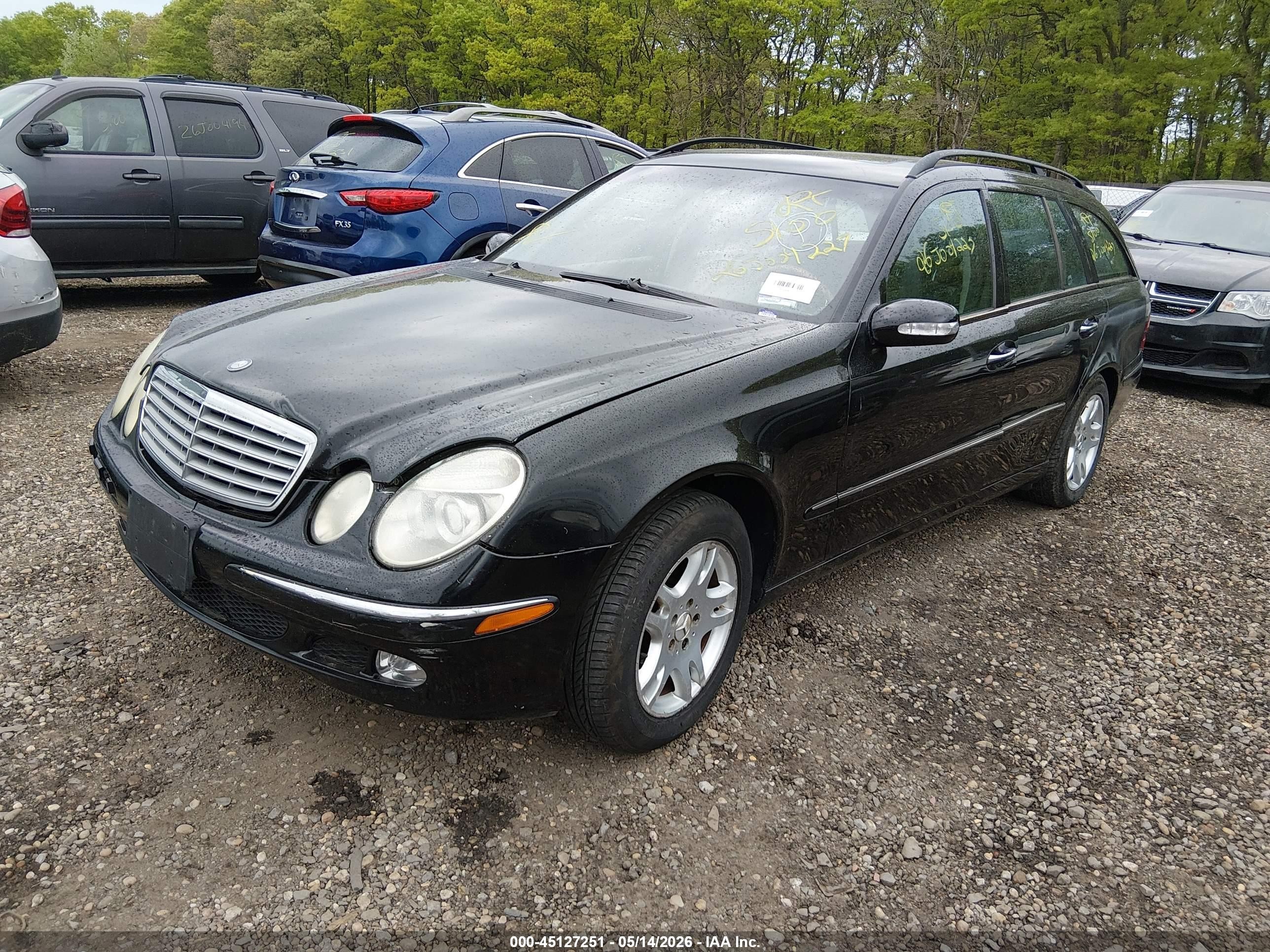 2004 Mercedes-benz E 320 4matic Black vin: WDBUH82J44X120183