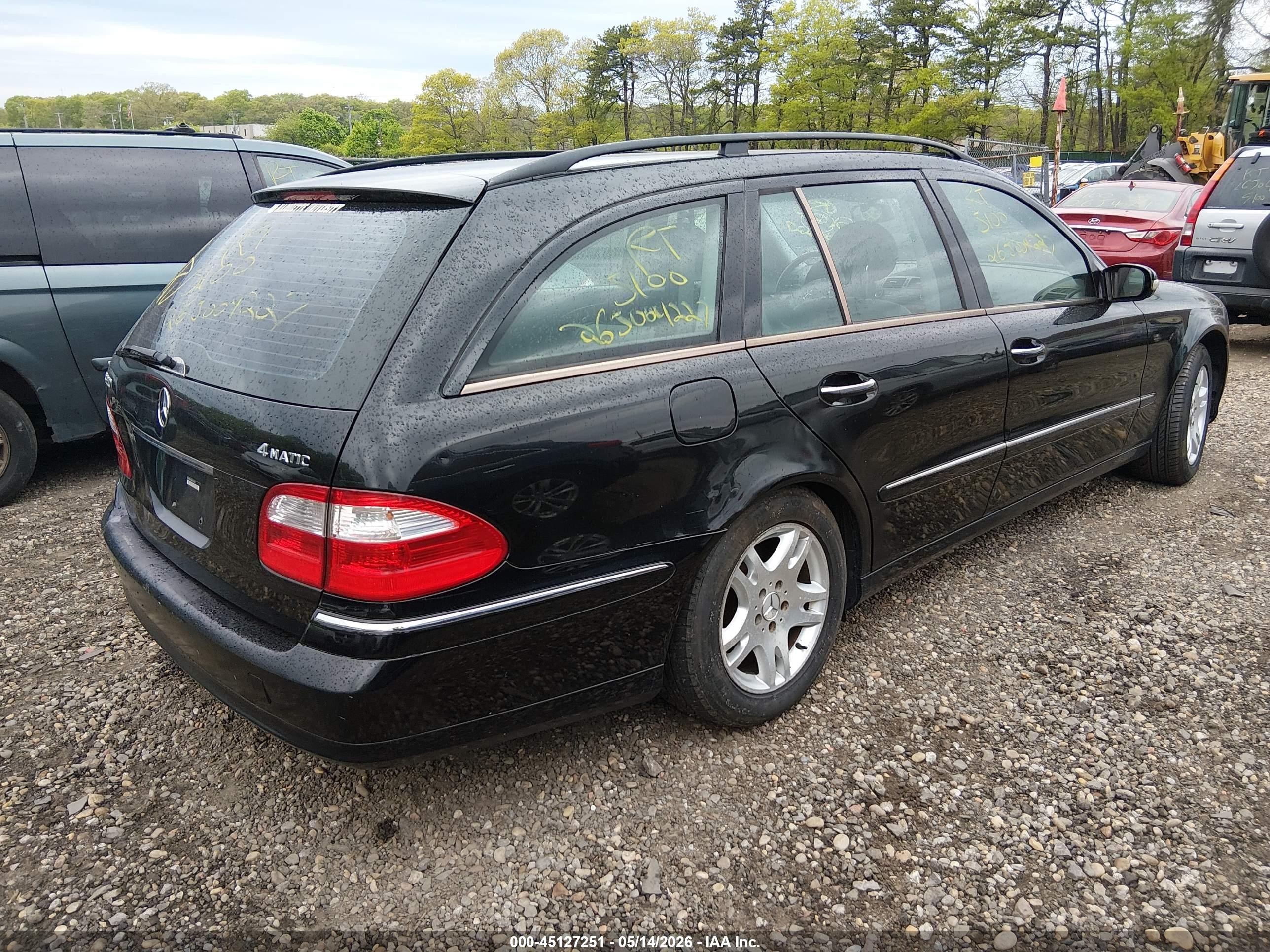2004 Mercedes-benz E 320 4matic Black vin: WDBUH82J44X120183