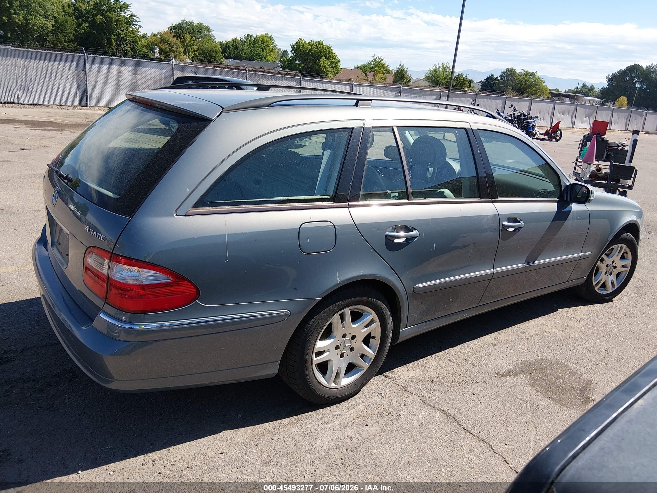 2005 Mercedes-benz E 320 4matic Blue vin: WDBUH82J45X171247