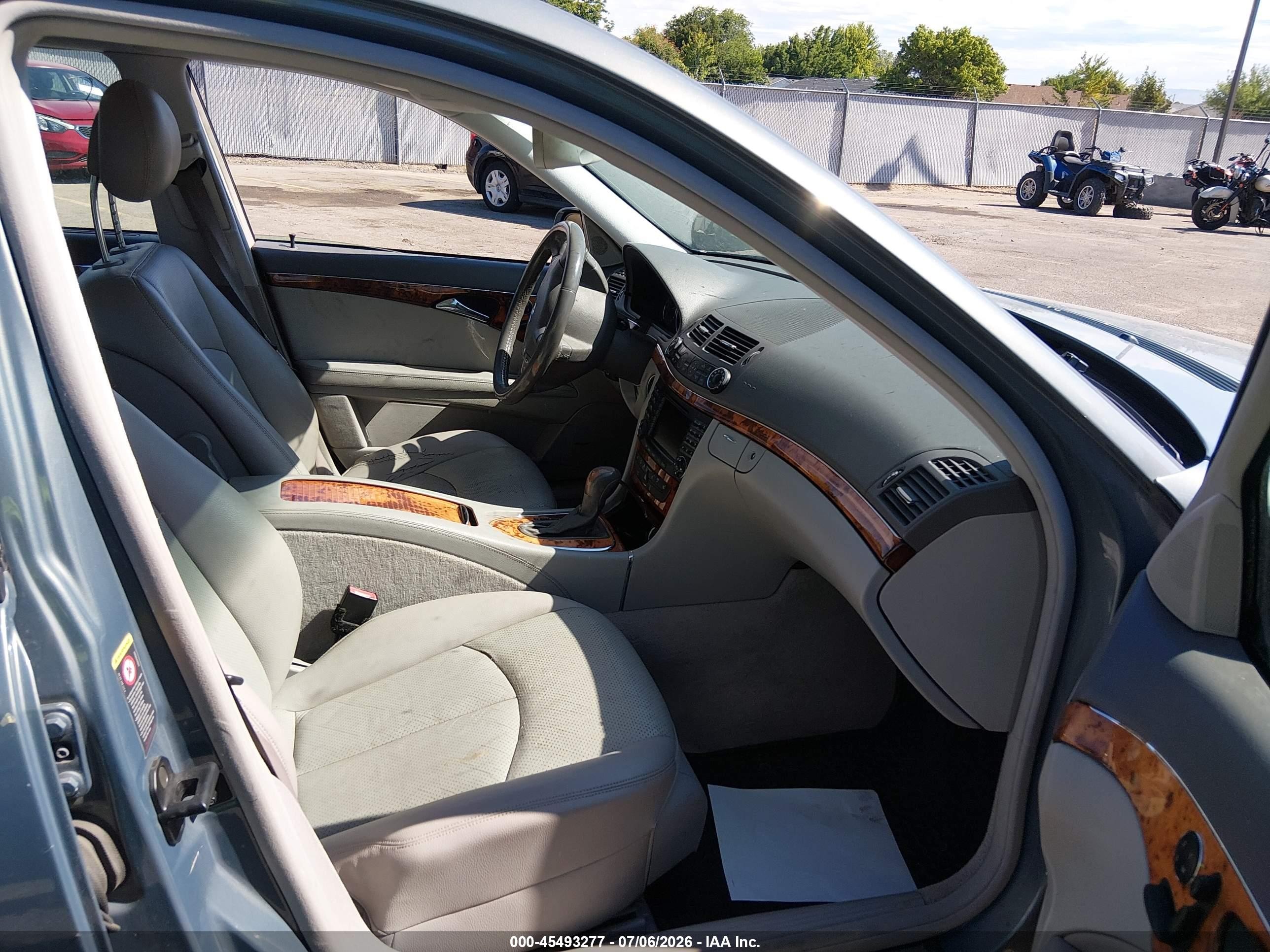 2005 Mercedes-benz E 320 4matic Blue vin: WDBUH82J45X171247