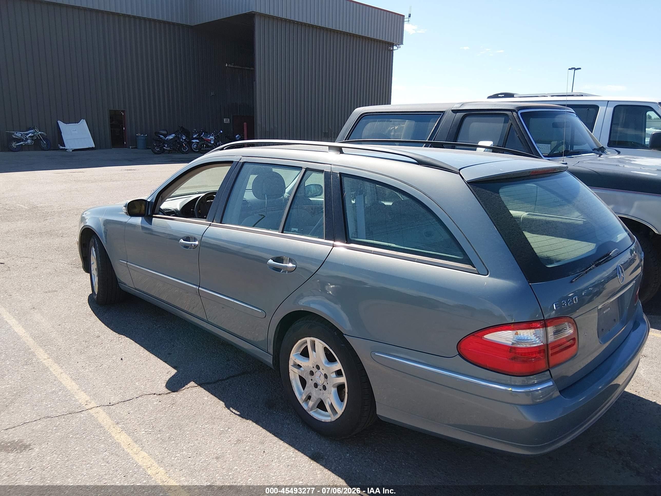 2005 Mercedes-benz E 320 4matic Blue vin: WDBUH82J45X171247