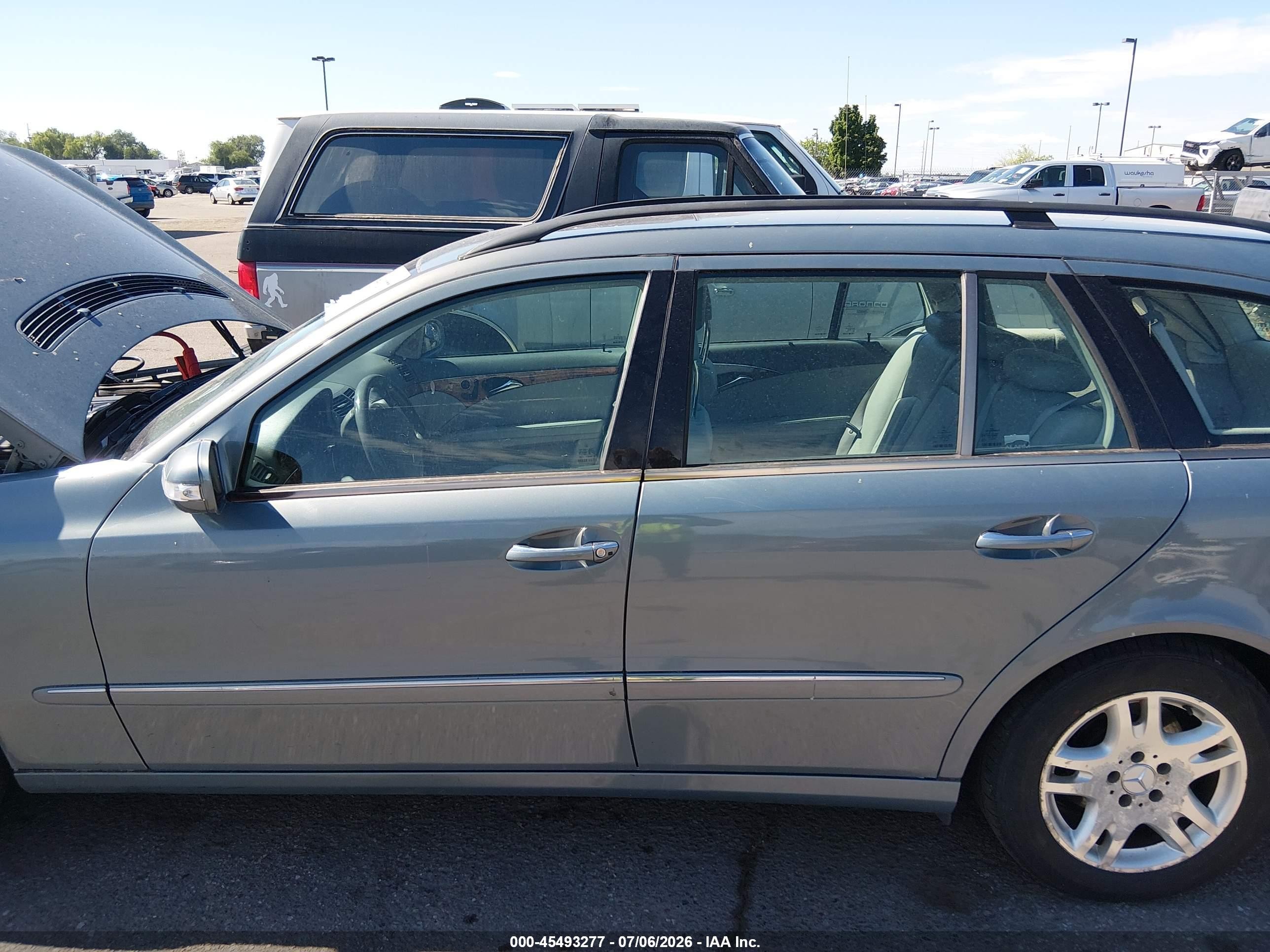 2005 Mercedes-benz E 320 4matic Blue vin: WDBUH82J45X171247