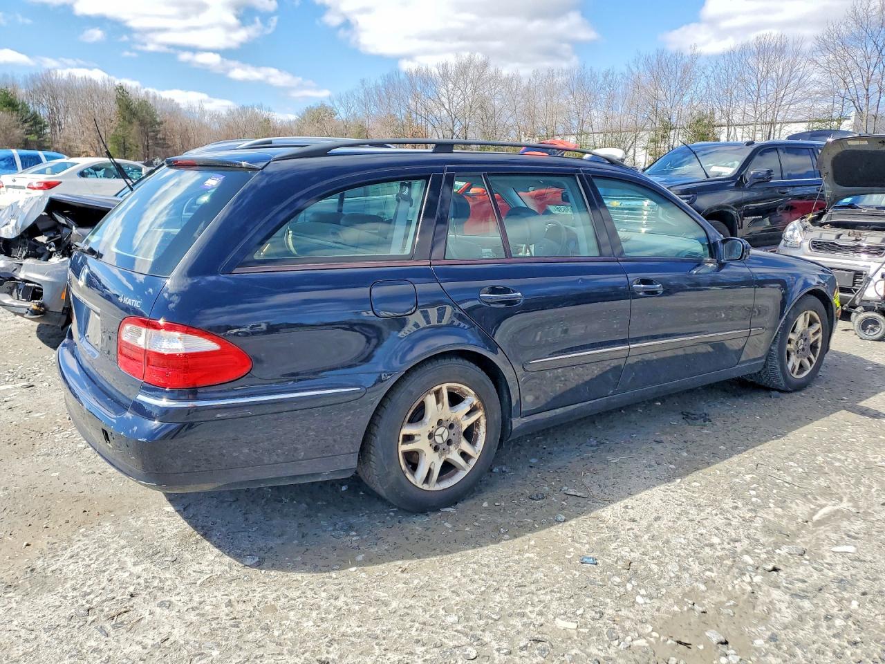 2004 Mercedes-benz E 320 4matic Blue vin: WDBUH82J54X123318