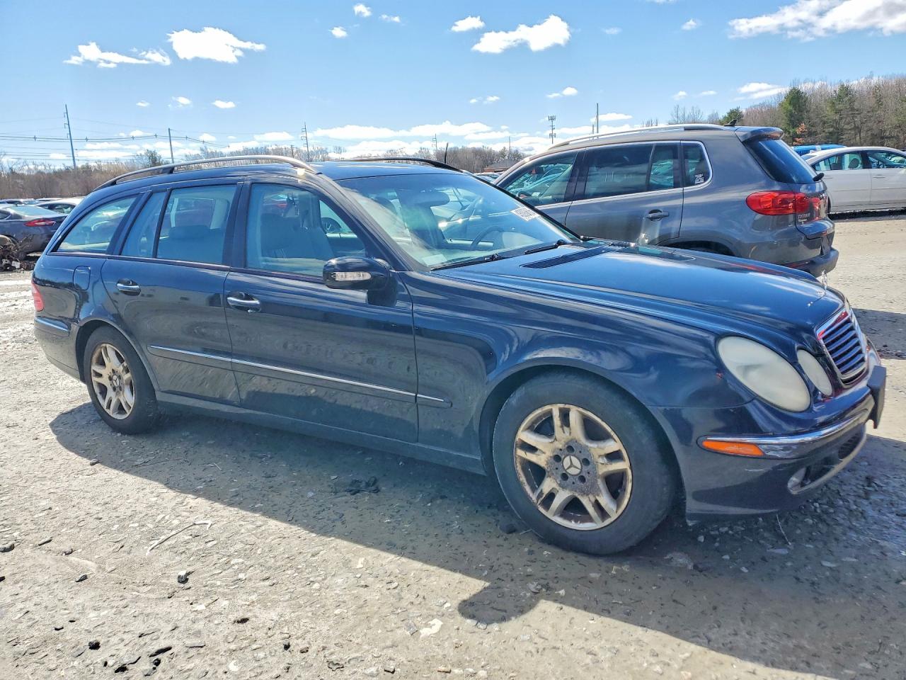 2004 Mercedes-benz E 320 4matic Blue vin: WDBUH82J54X123318