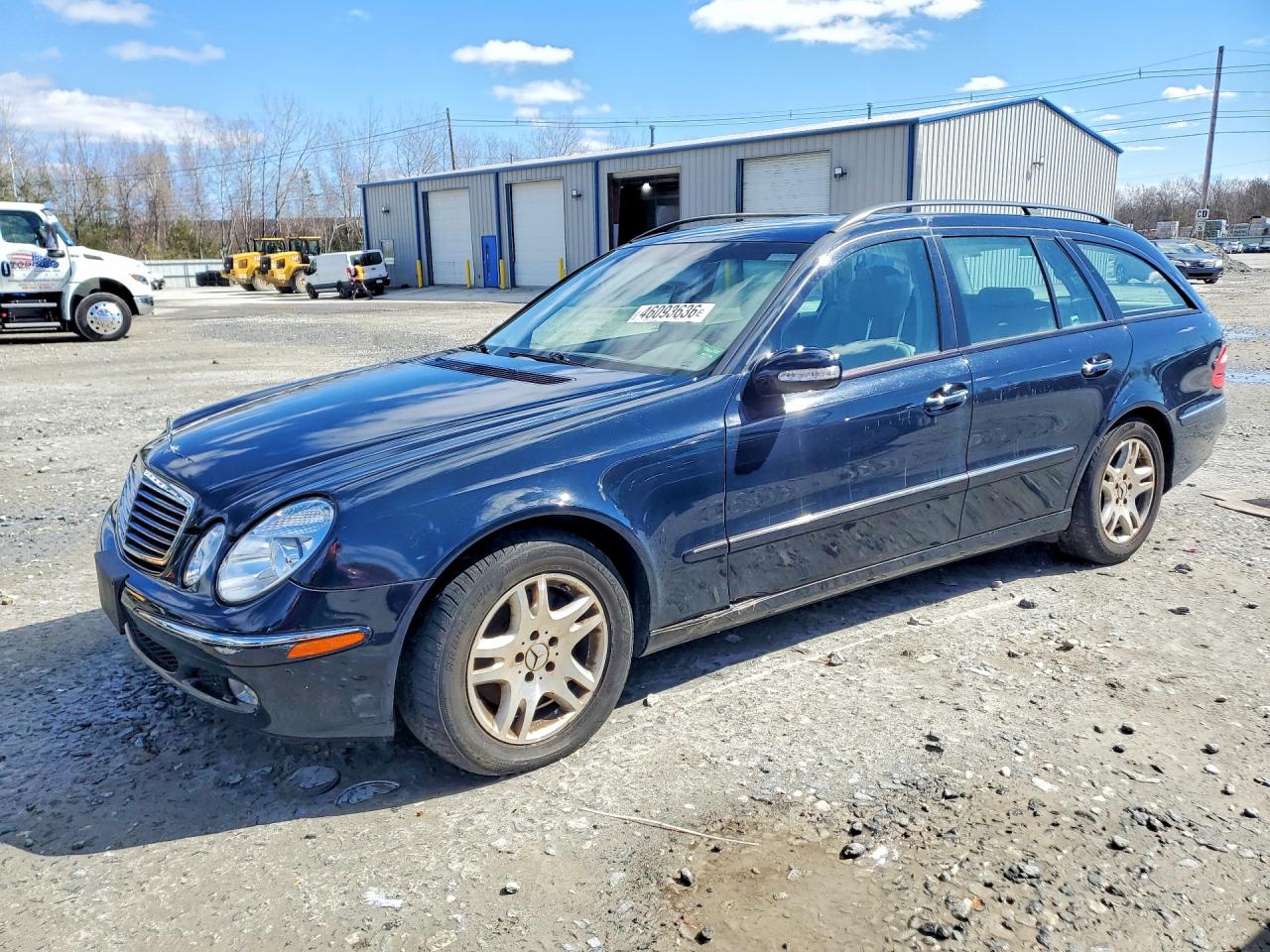 2004 Mercedes-benz E 320 4matic Blue vin: WDBUH82J54X123318