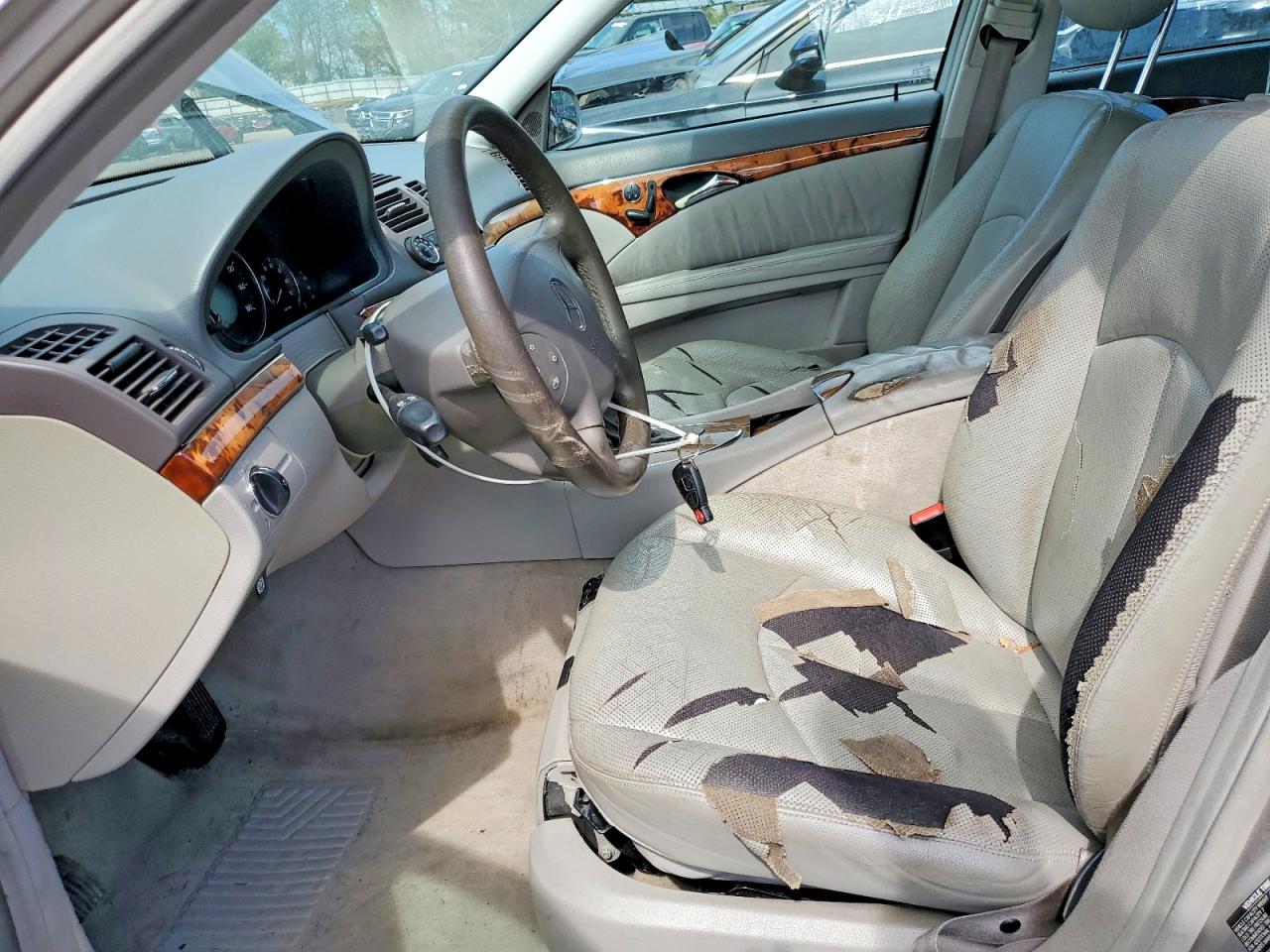 2004 Mercedes-benz E 320 4matic Silver vin: WDBUH82J64X117141