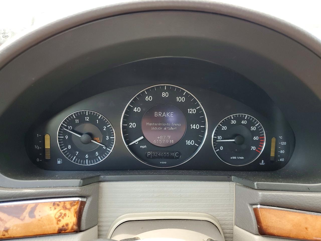 2004 Mercedes-benz E 320 4matic Silver vin: WDBUH82J64X117141