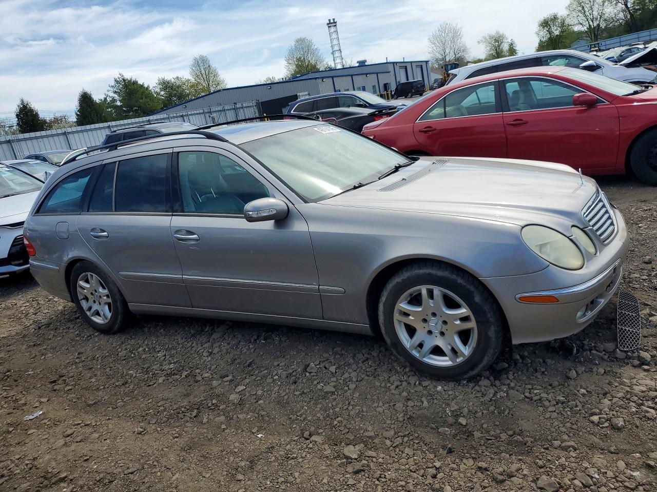 2004 Mercedes-benz E 320 4matic Silver vin: WDBUH82J64X117141