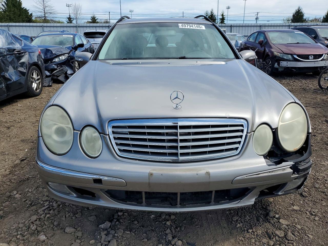 2004 Mercedes-benz E 320 4matic Silver vin: WDBUH82J64X117141