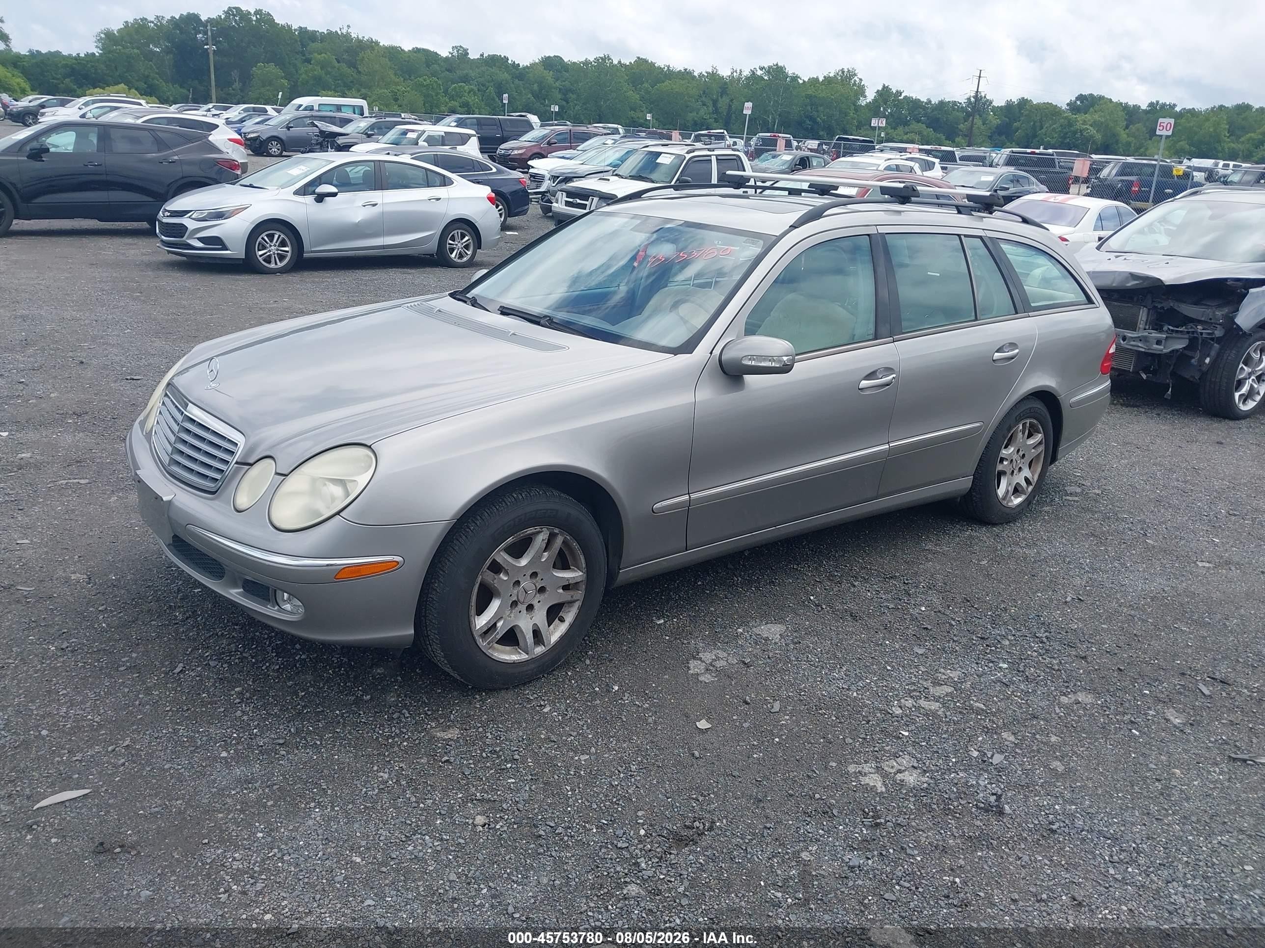 2004 Mercedes-benz E 320 4matic Серебряный vin: WDBUH82J74X119982