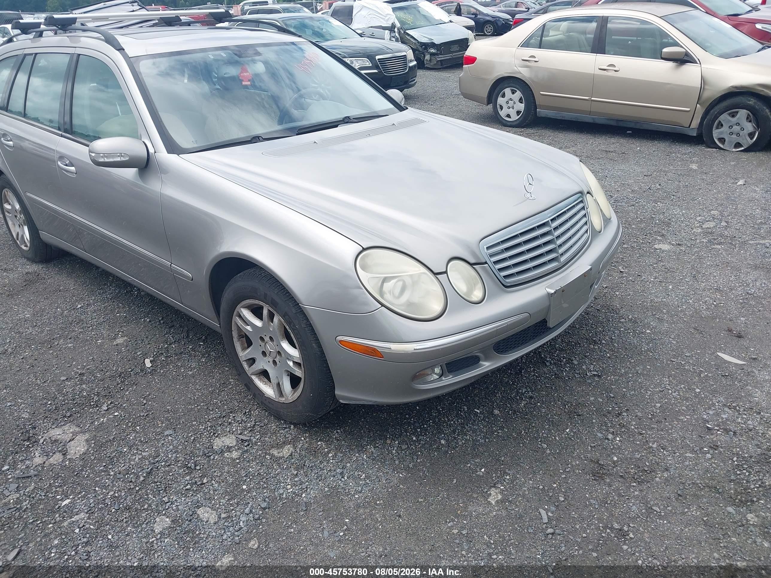 2004 Mercedes-benz E 320 4matic Серебряный vin: WDBUH82J74X119982