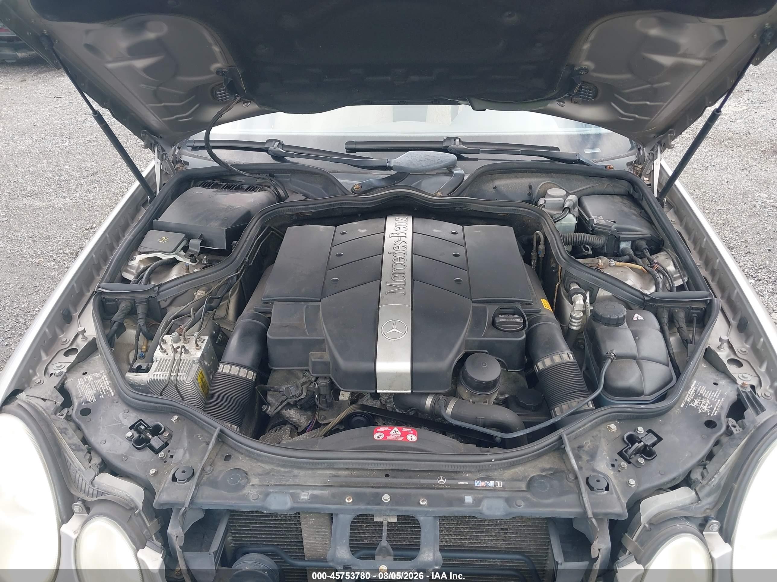 2004 Mercedes-benz E 320 4matic Серебряный vin: WDBUH82J74X119982