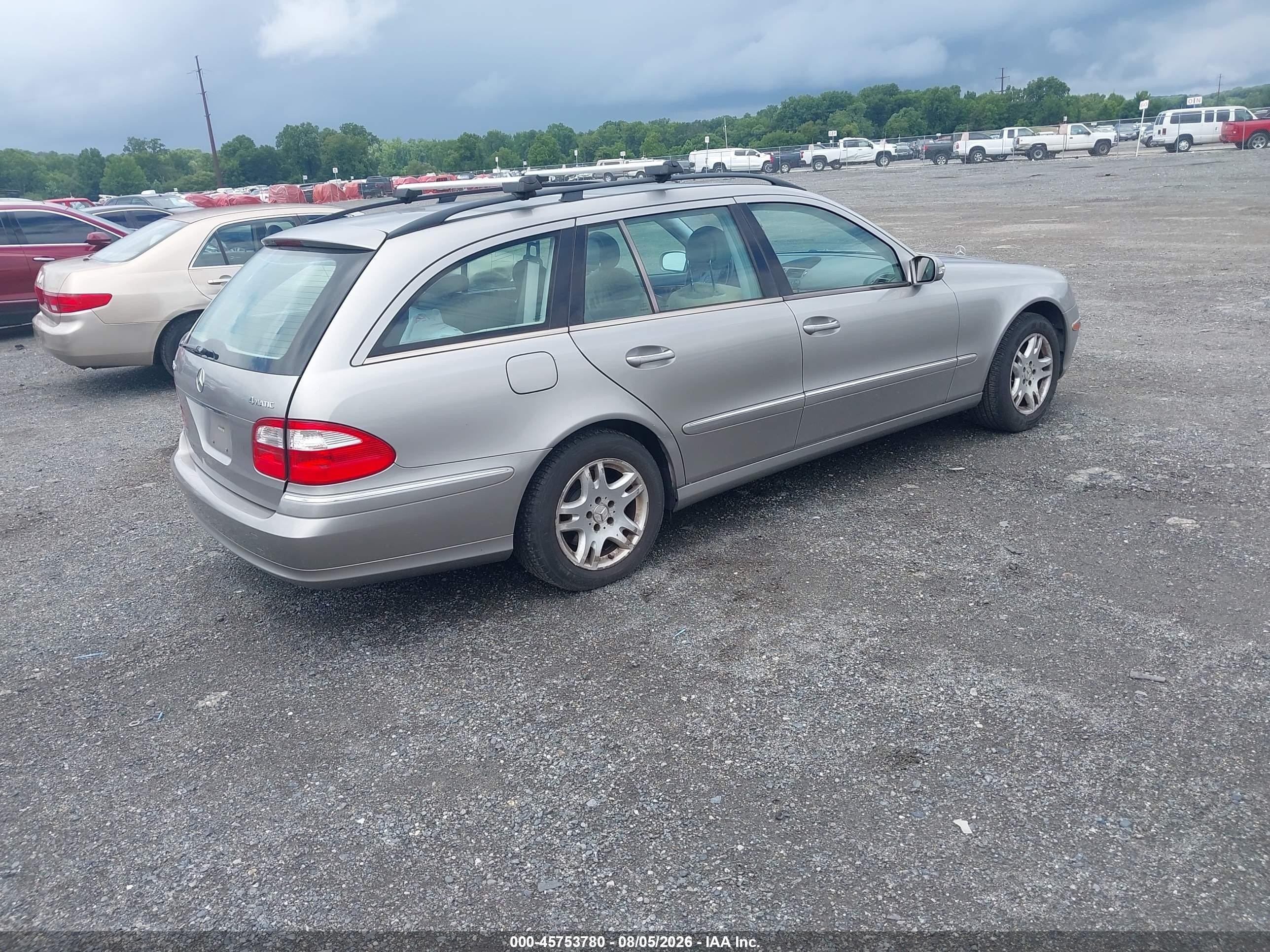 2004 Mercedes-benz E 320 4matic Серебряный vin: WDBUH82J74X119982