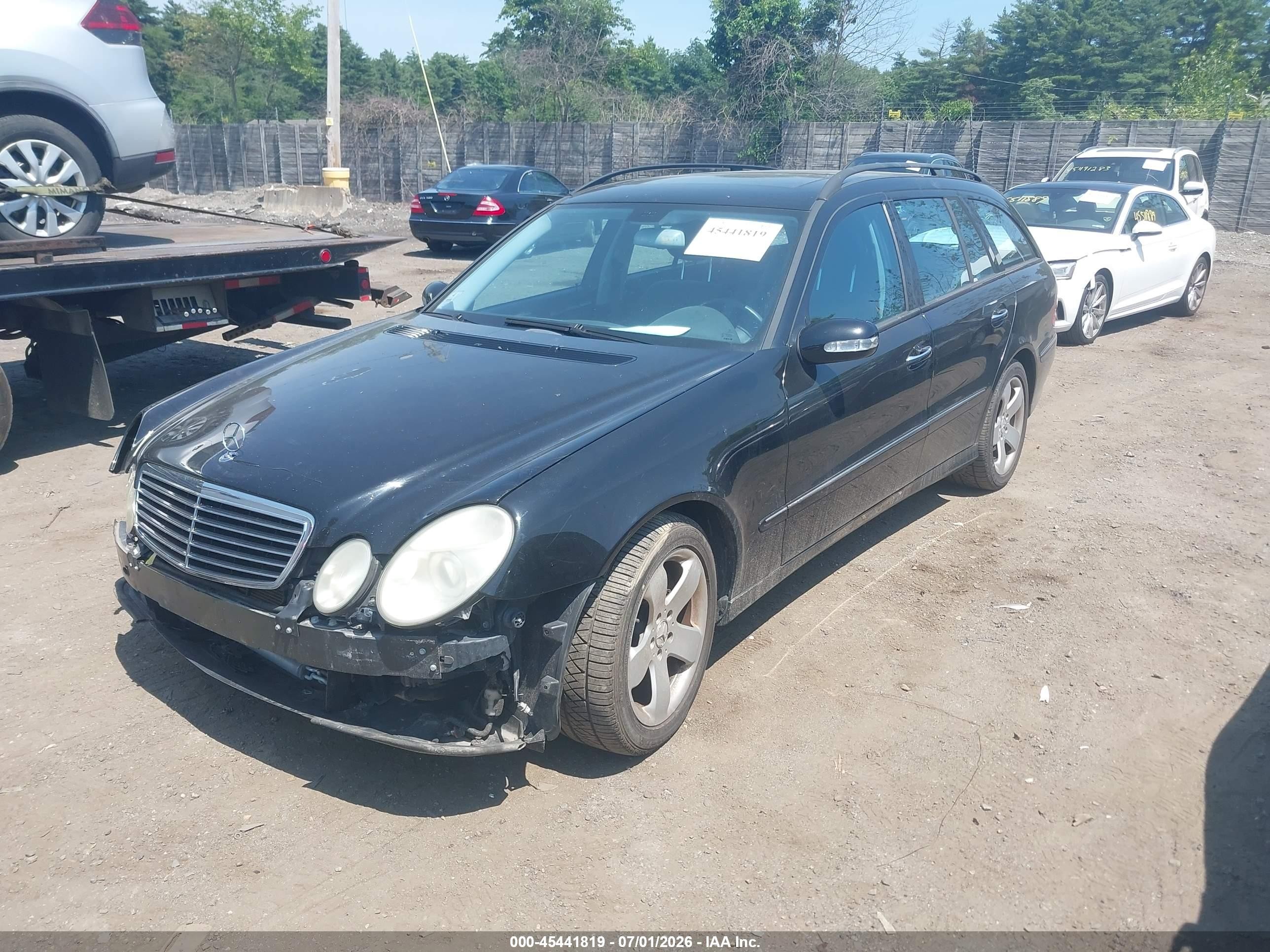 2004 Mercedes-benz E 320 4matic Black vin: WDBUH82J74X160984