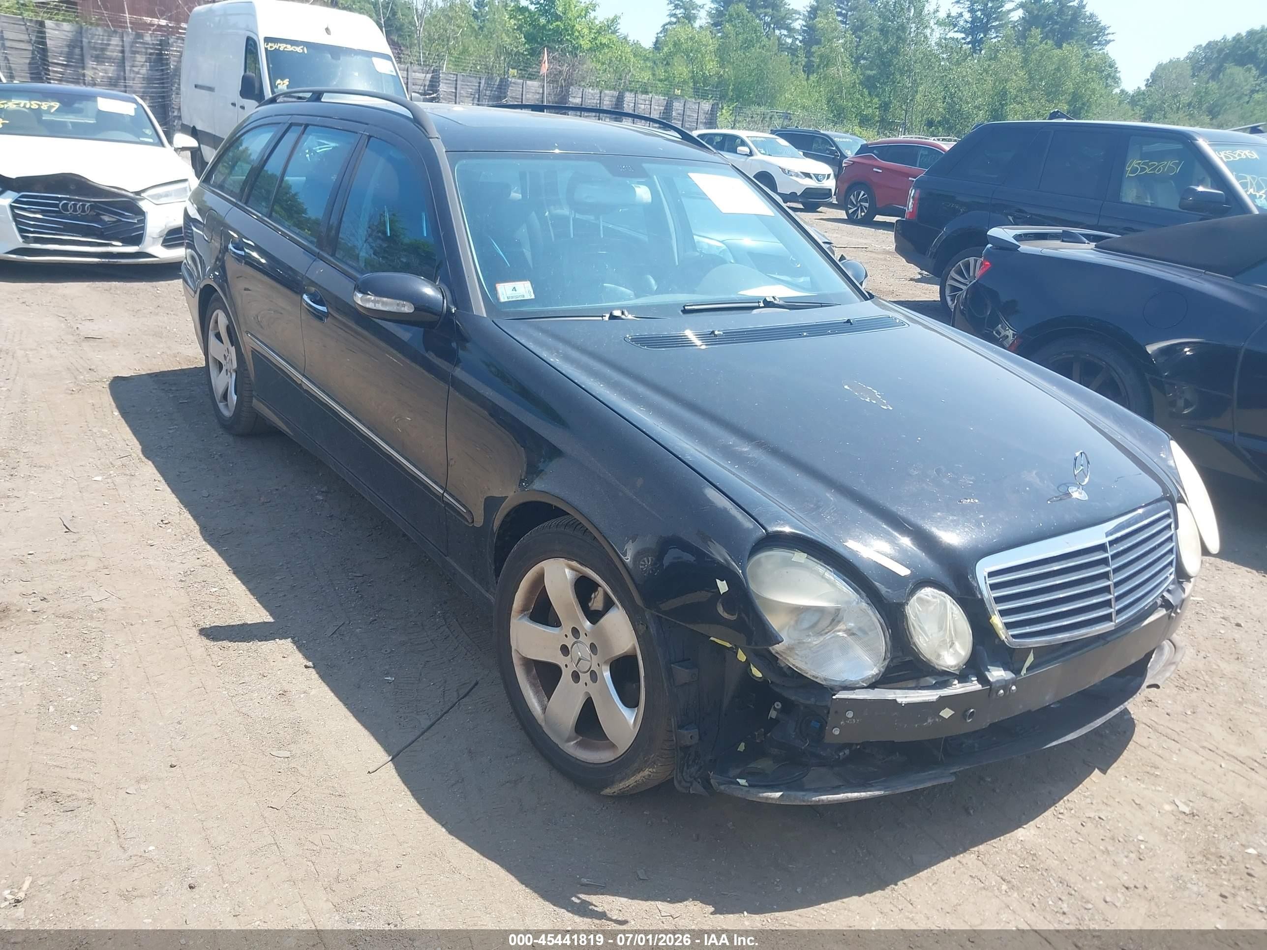 2004 Mercedes-benz E 320 4matic Black vin: WDBUH82J74X160984