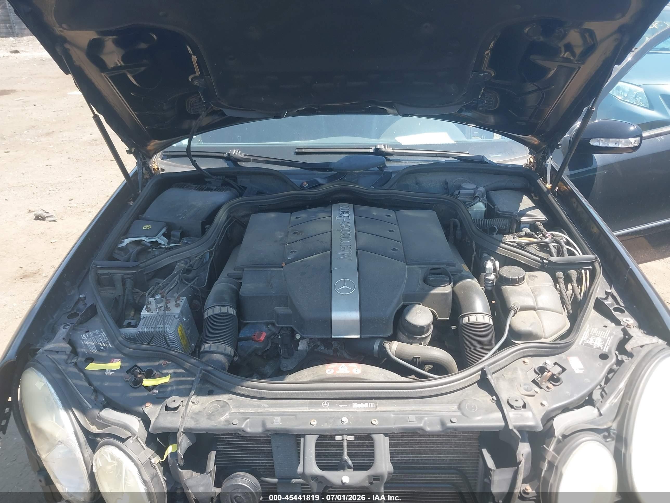 2004 Mercedes-benz E 320 4matic Black vin: WDBUH82J74X160984